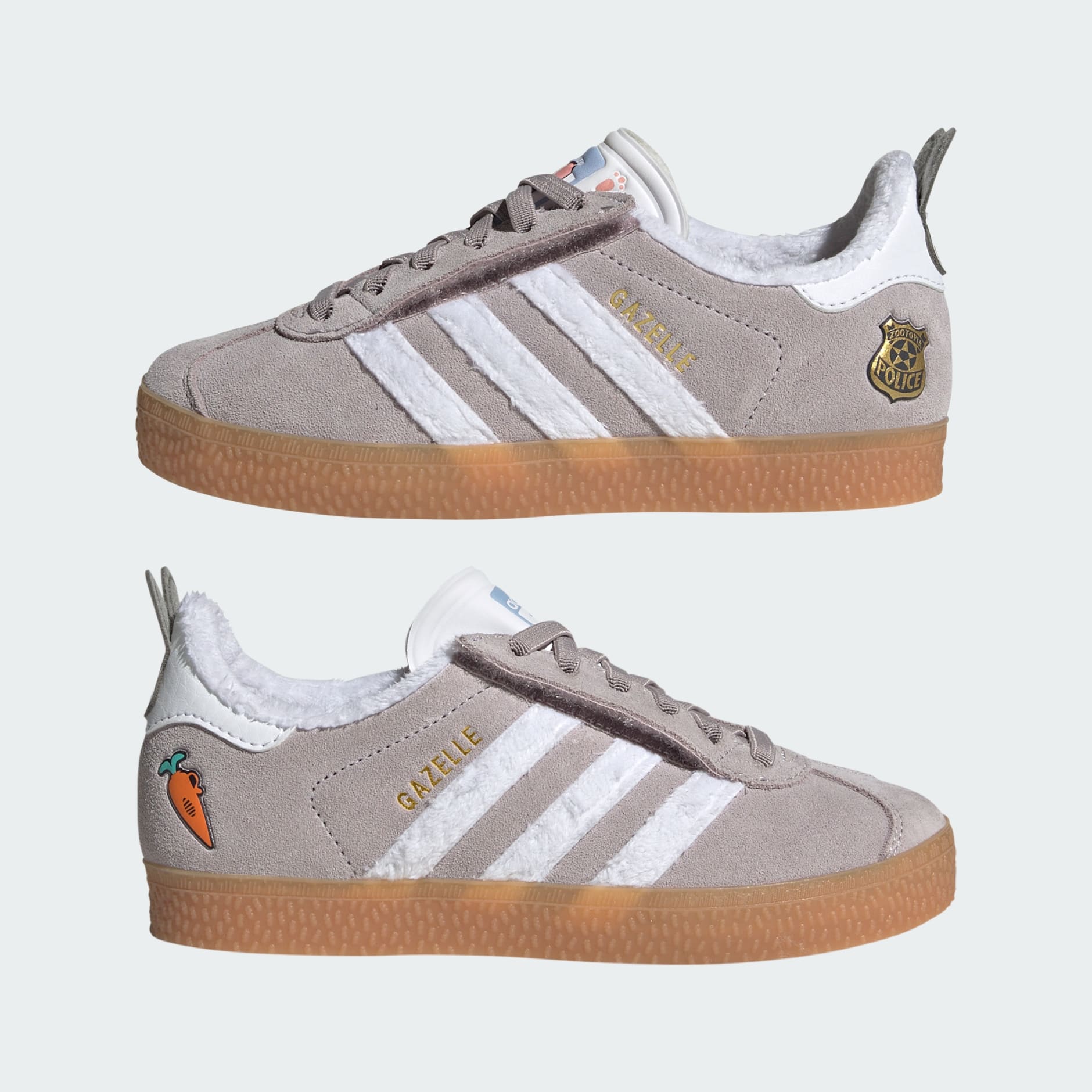 Adidas Disney Gazelle Comfort Closure Elastic Lace Shoes Kids