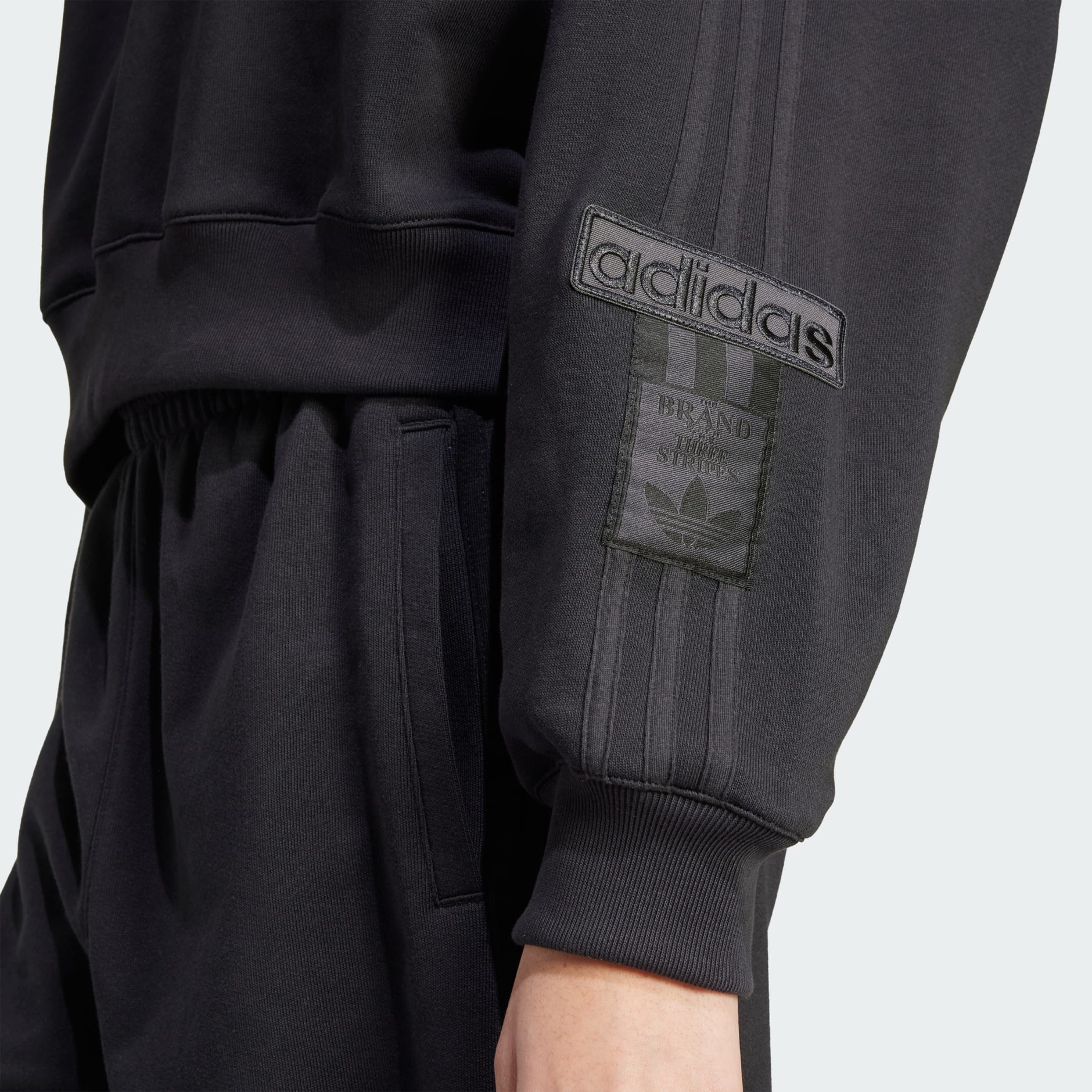 Buzo de largo por encima de la cintura con cuello redondo Adicolor Adibreak