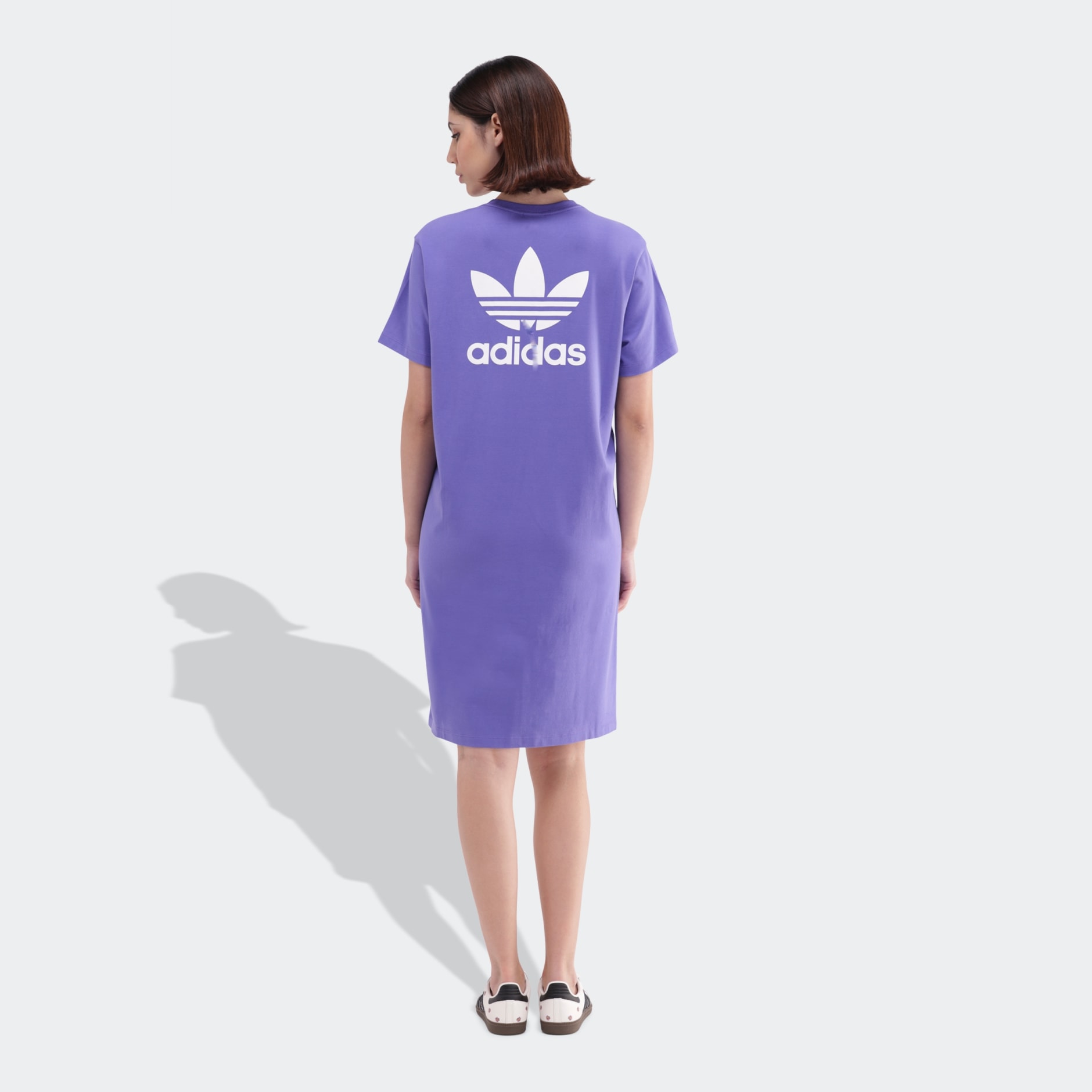 Adidas Originals Trefoil Mid Dress Womens Cobalt Blue Large