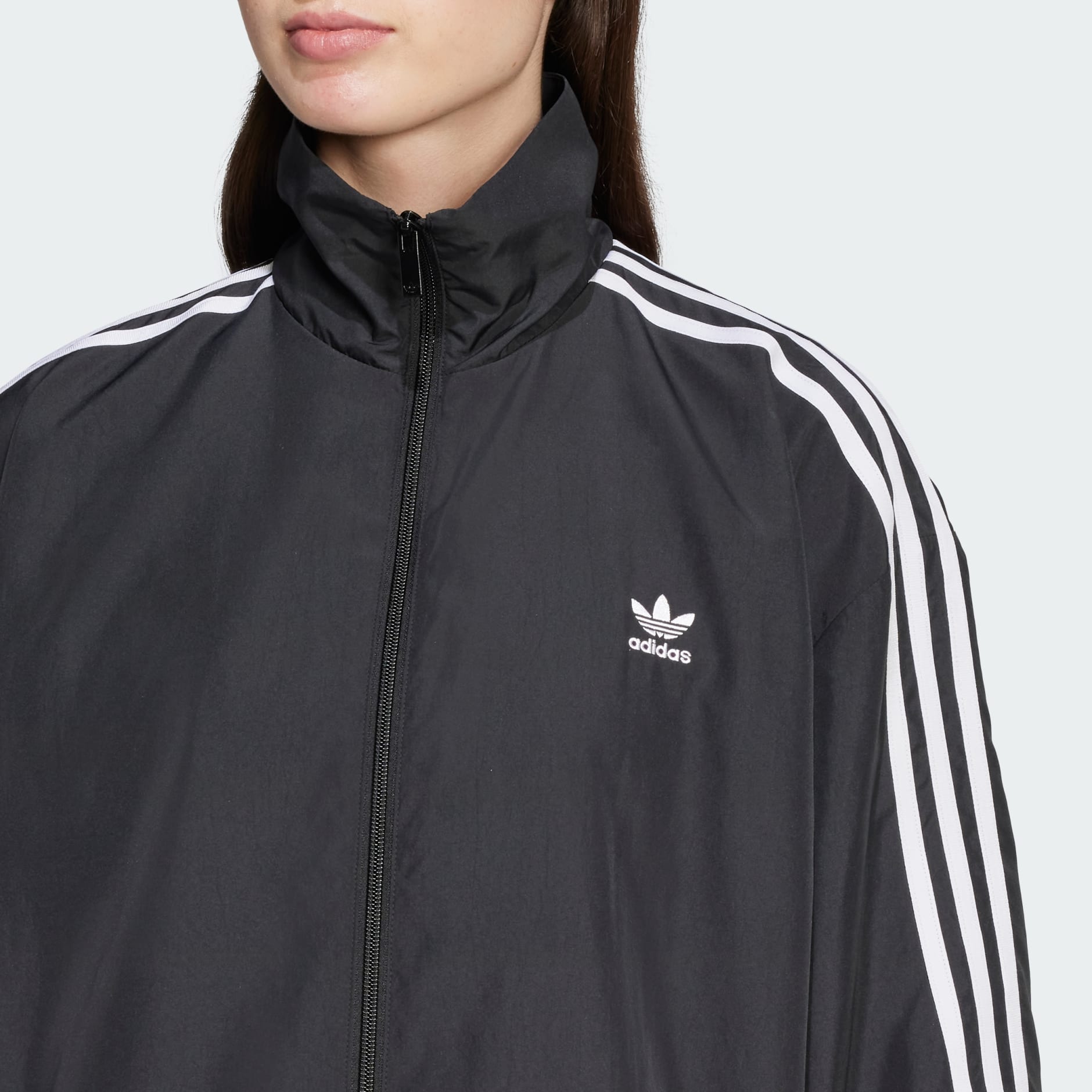 【ADIDAS】 W ZIP WOVEN TT(ADILENIUM3) BLACK 国内発送 adidas Adilenium Season 3 Zip Track Top Black PRM EU