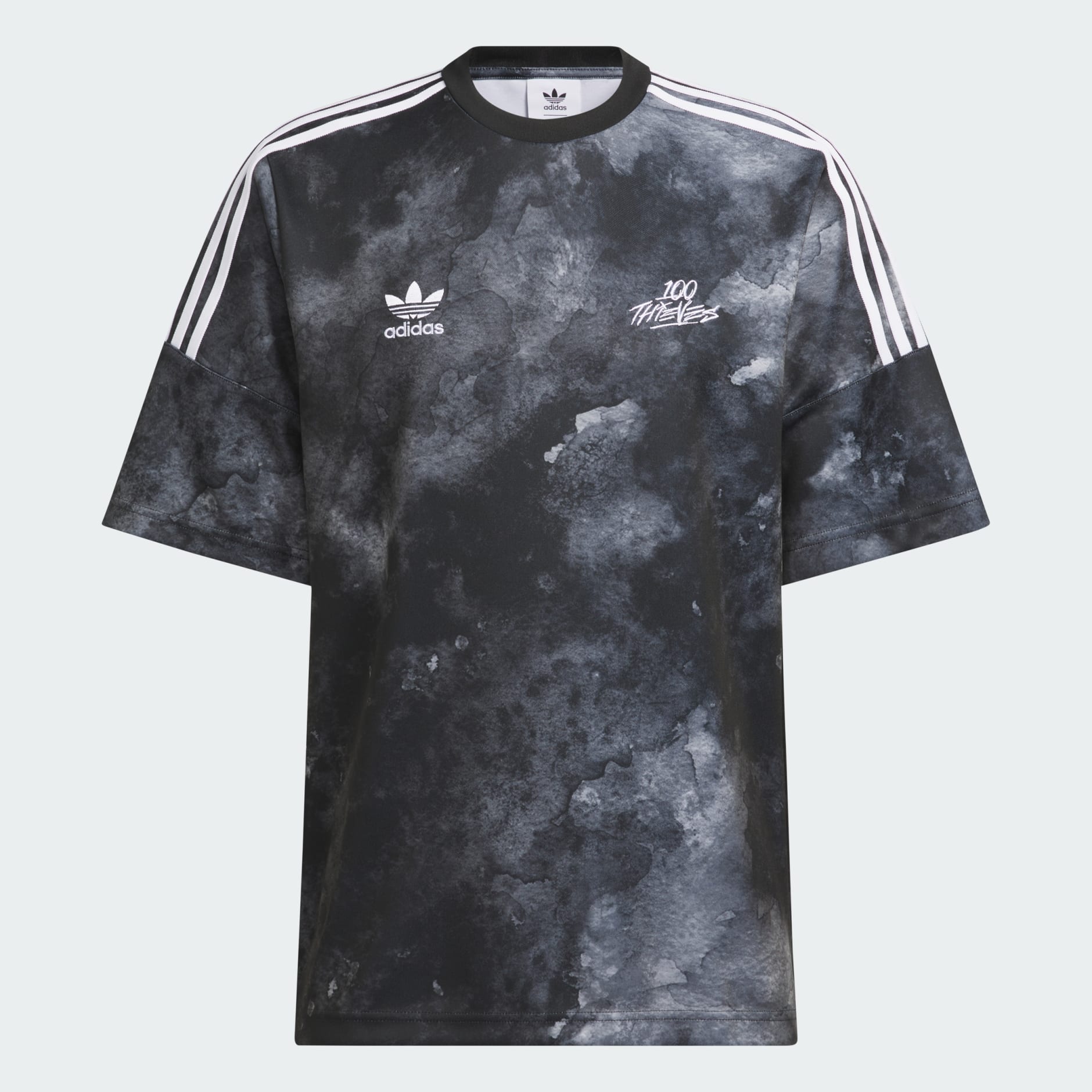 adidas 100 Thieves Jersey - Black | adidas TZ