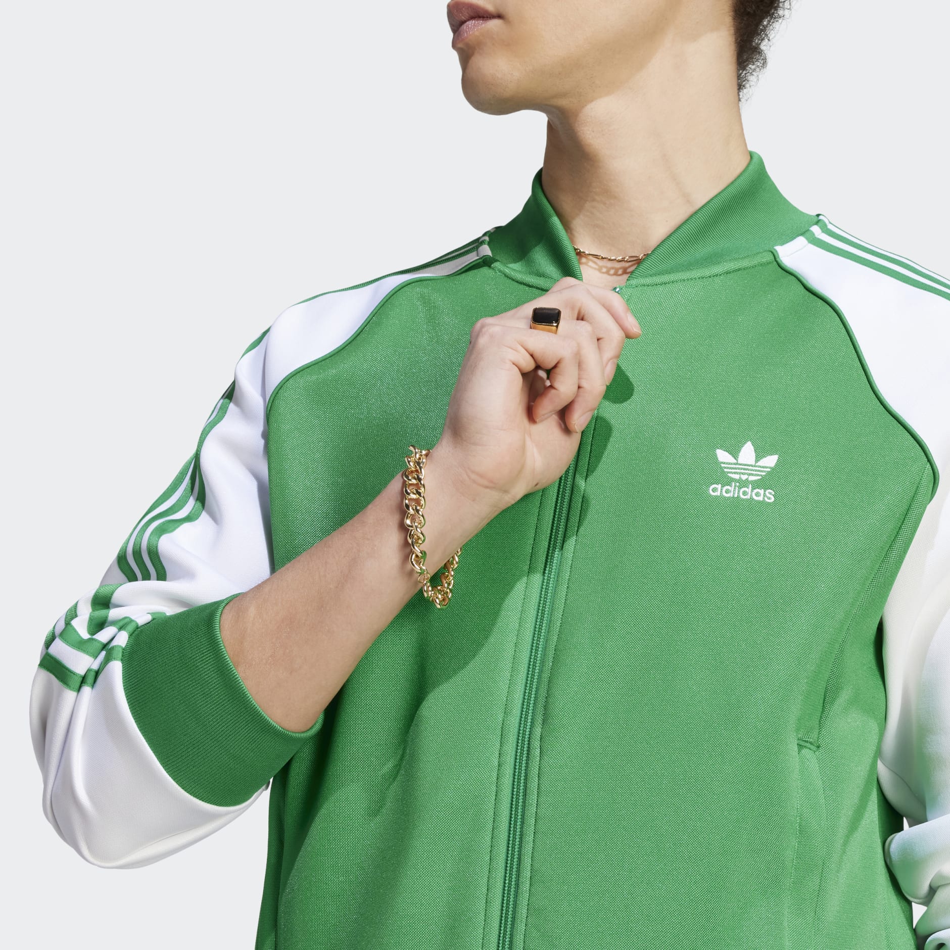 Adicolor Classics+ SST Track Jacket - Green | adidas KE