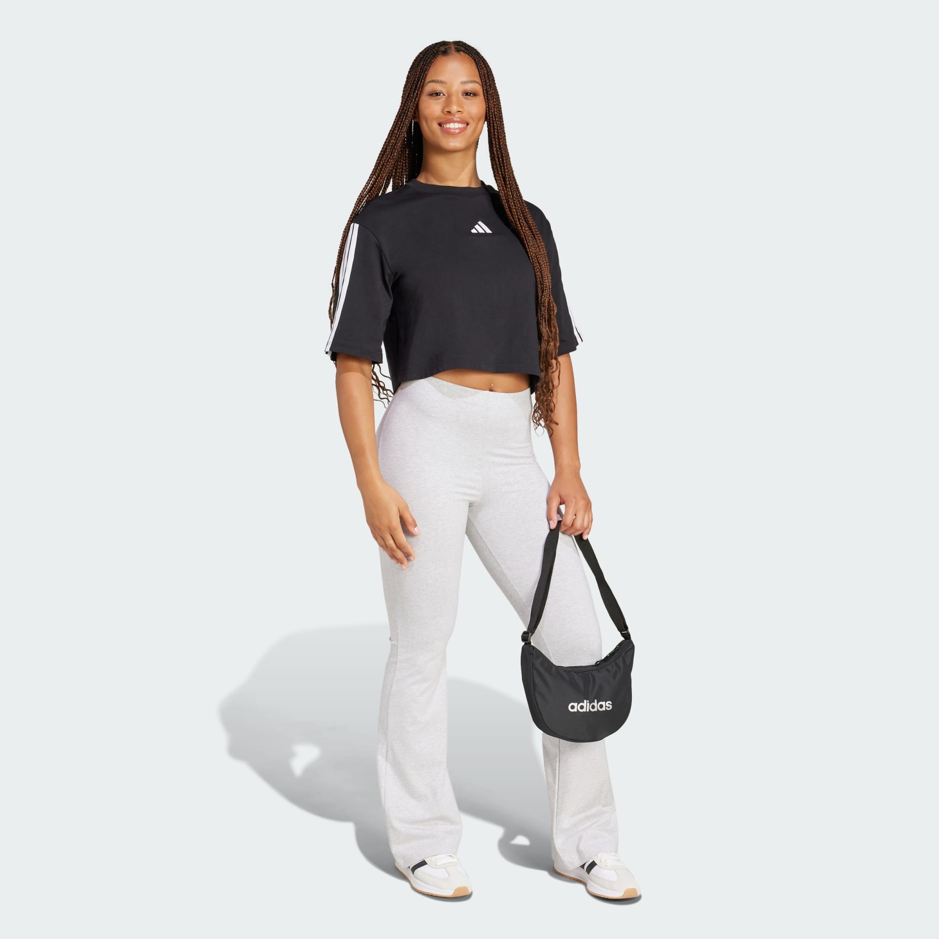 Essentials 3-Stripes Cotton Loose Tee