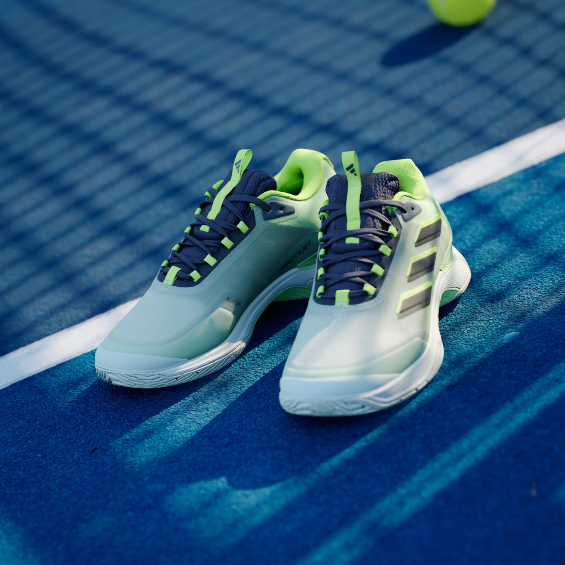 adidas Avacourt 2 Tennis Shoes - Green | adidas UAE
