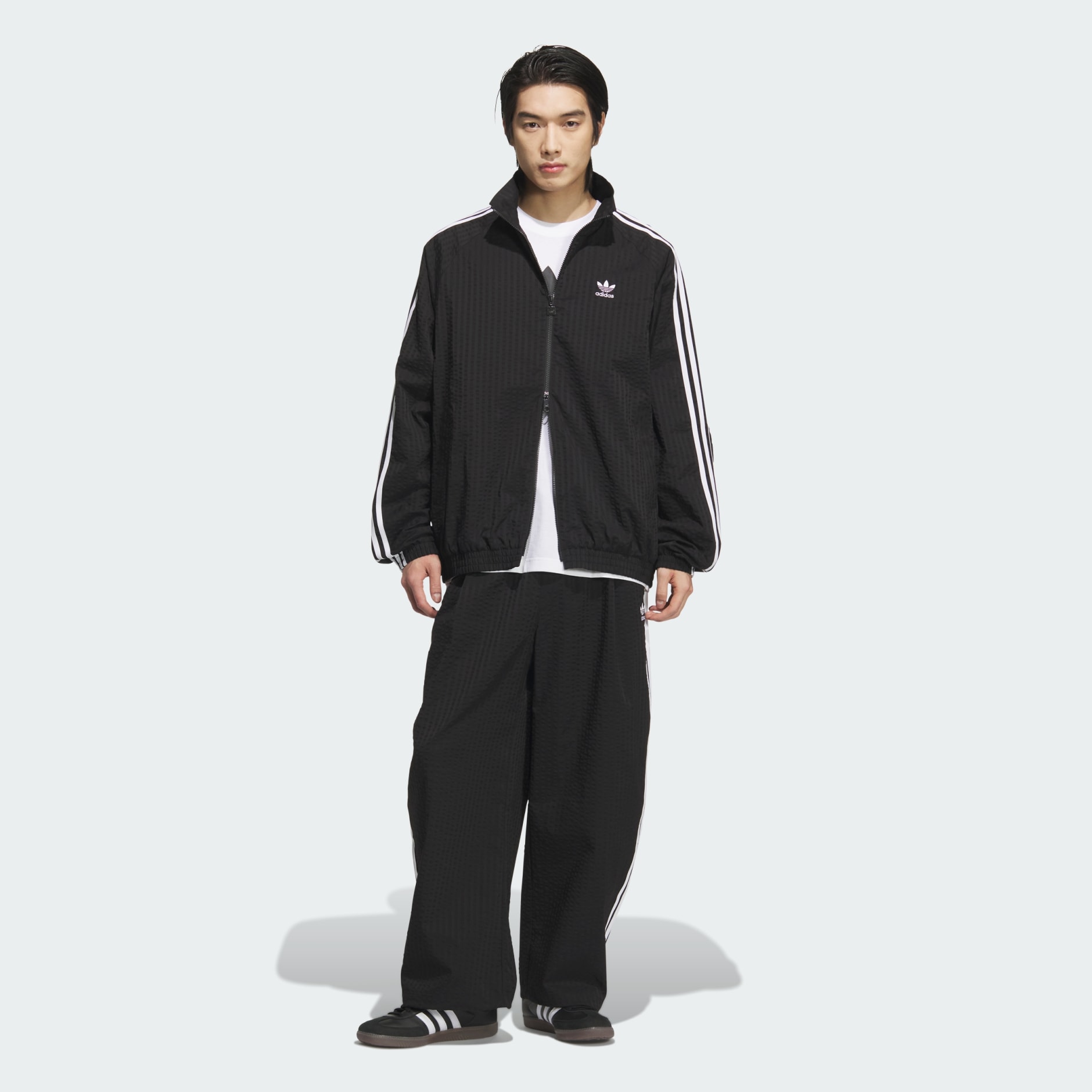 everyone adidas TRACK TOP Black Mサイズ adidas】 アディダス M PRO