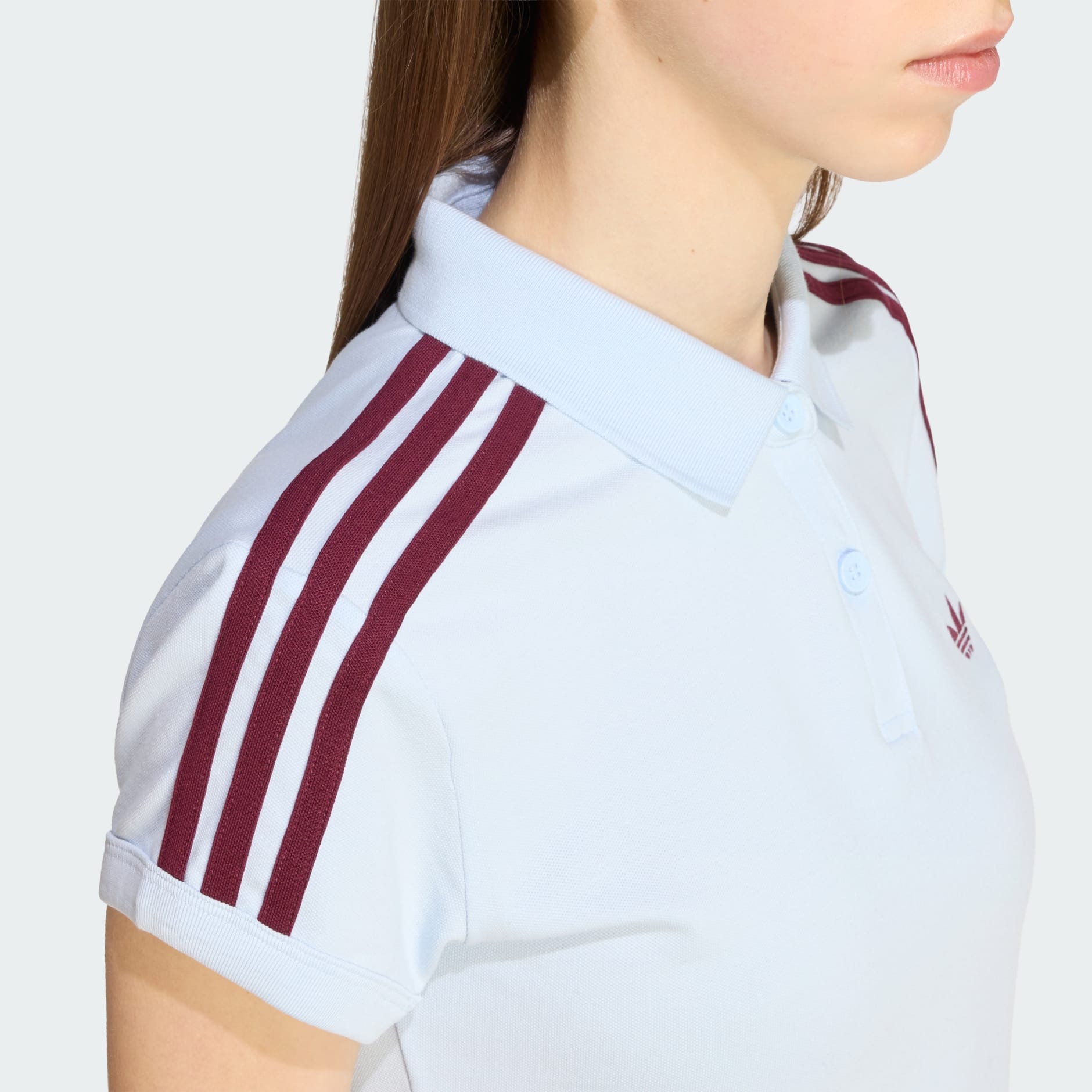 Tricou polo cu 3 dungi