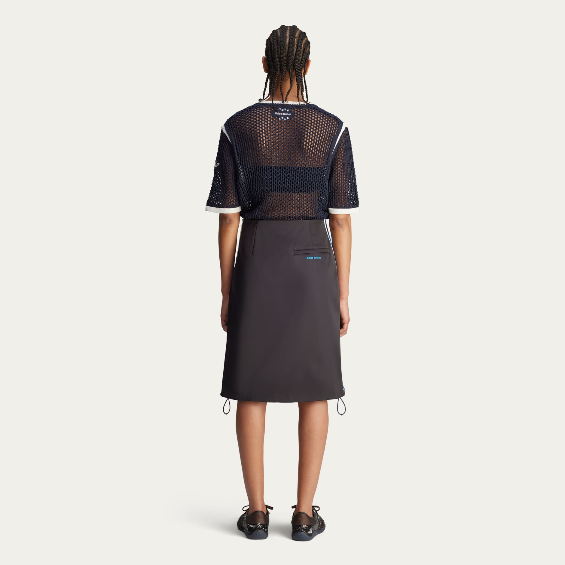 【Adidasコリア】 Wales Bonner Satin Skirt Wales Bonner Satin Skirt - Black | adidas Hong Kong