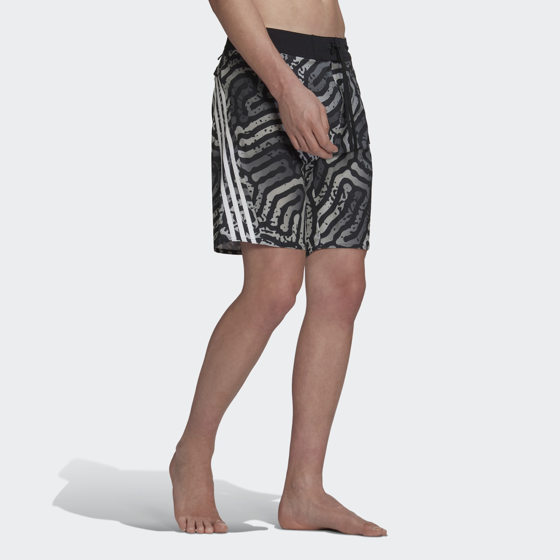 Classic-Length Colour Maze Tech Board Shorts