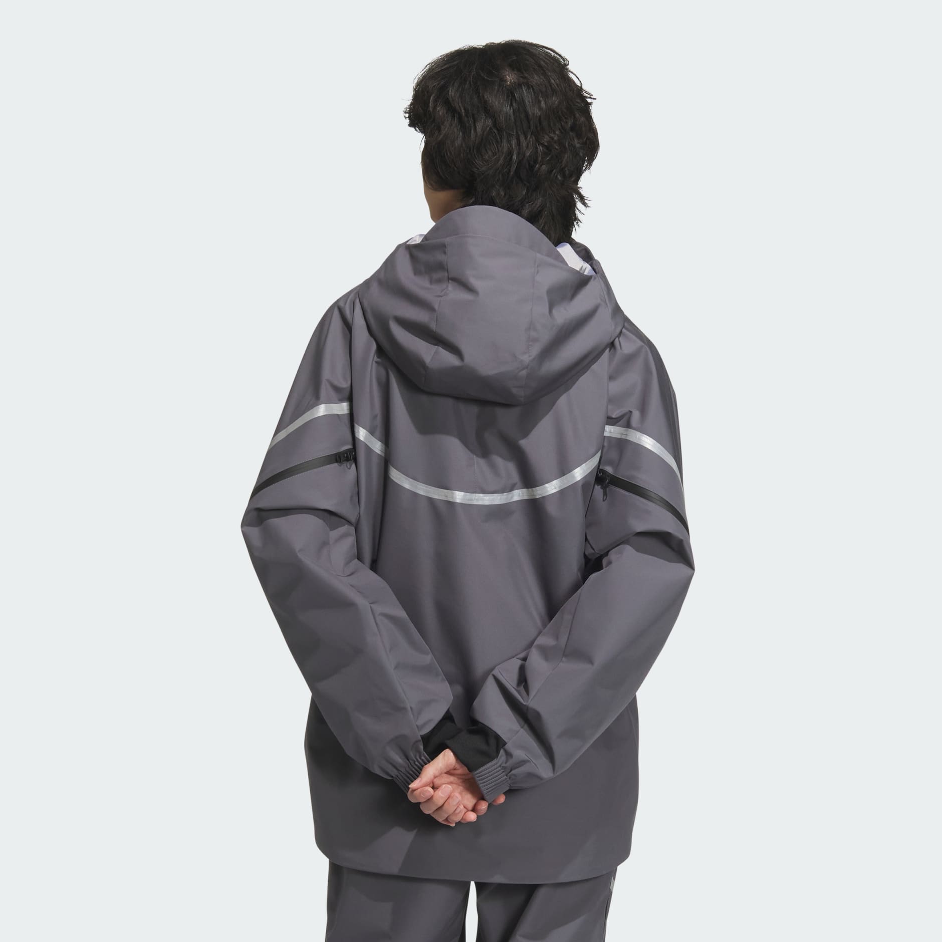アウターその他 THE MUSEUM VISITOR REFLECTIVE LINE RAGLAN WINDBREAKER MY897 THE MUSEUM VISITOR REFLECTIVE LINE RAGLAN WINDBREAKER MY897