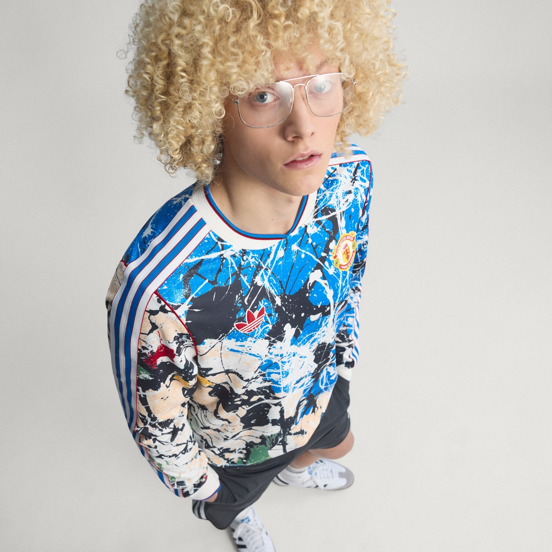 Manchester United Stone Roses Long Sleeve Jersey