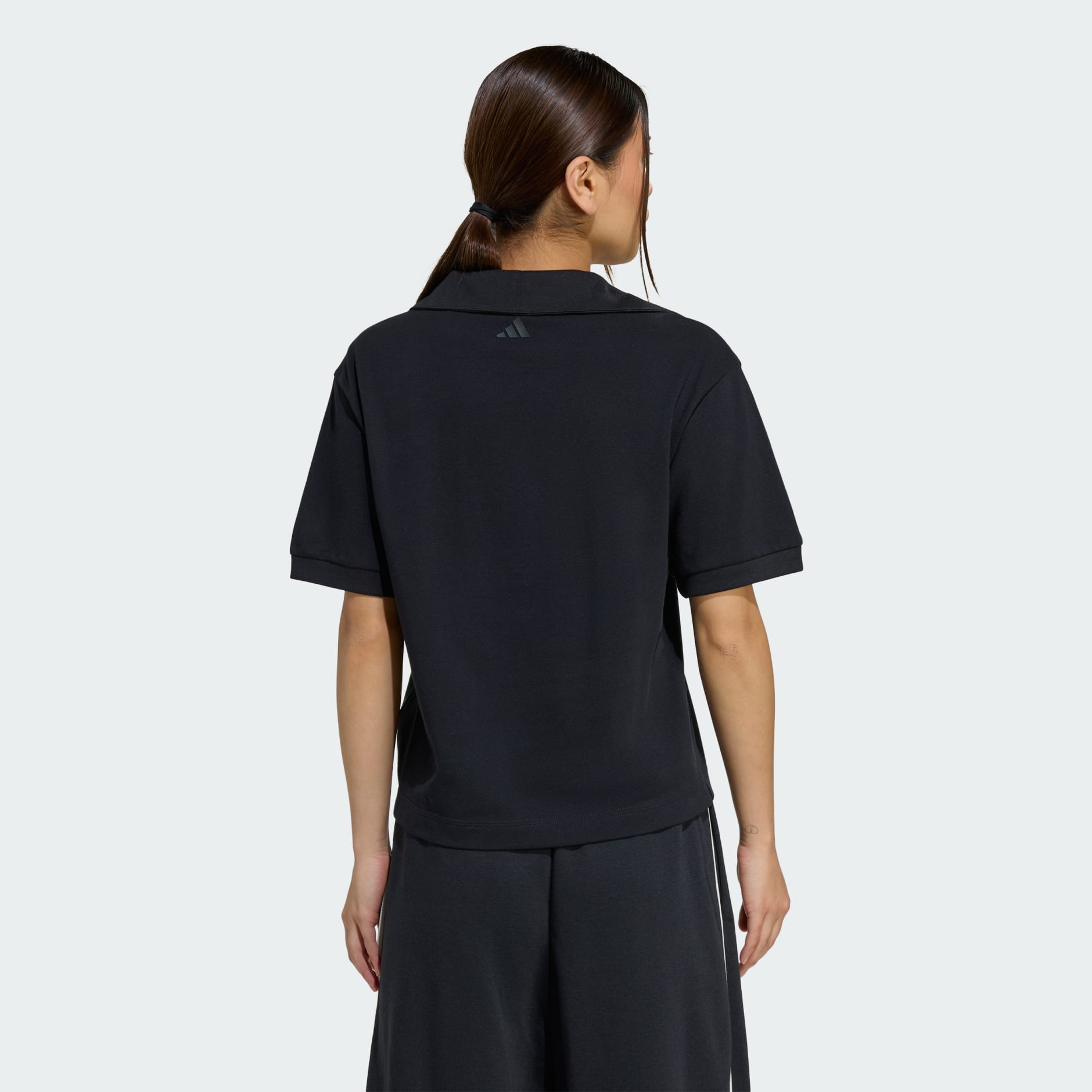 Seasonal Essentials Colorpop Polo with Embroidered Graphic