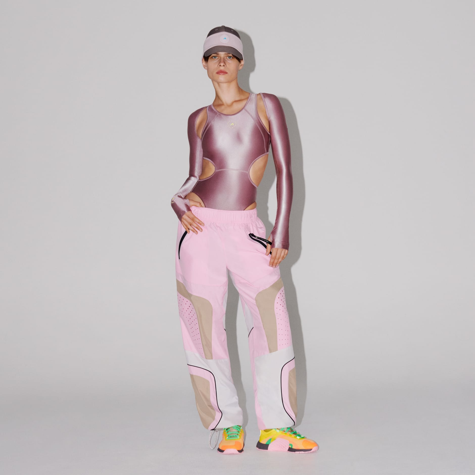 CLOTHING adidas by Stella McCartney Woven Track Pants Pink adidas Kuwait