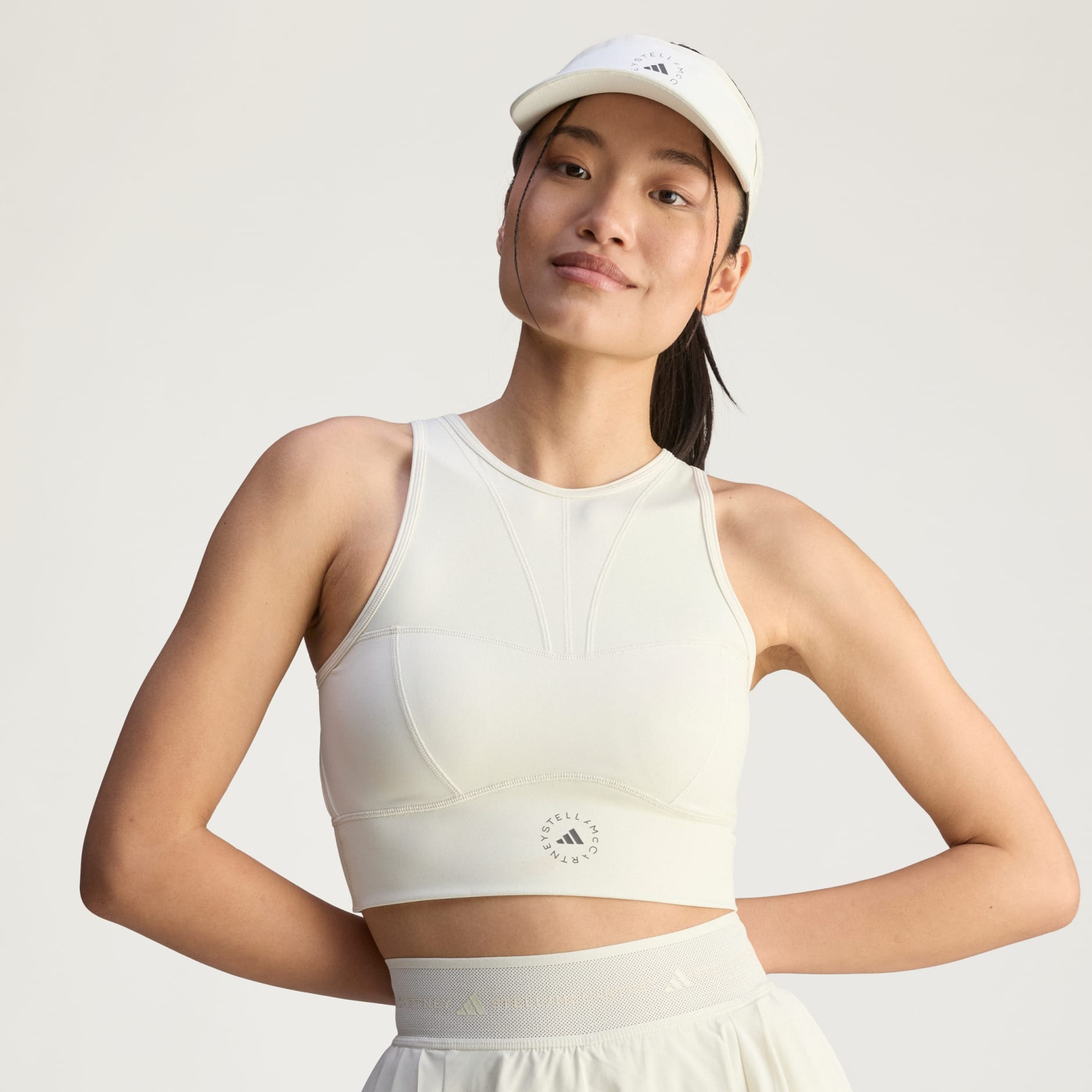 Top scurt pentru antrenament adidas By Stella McCartney