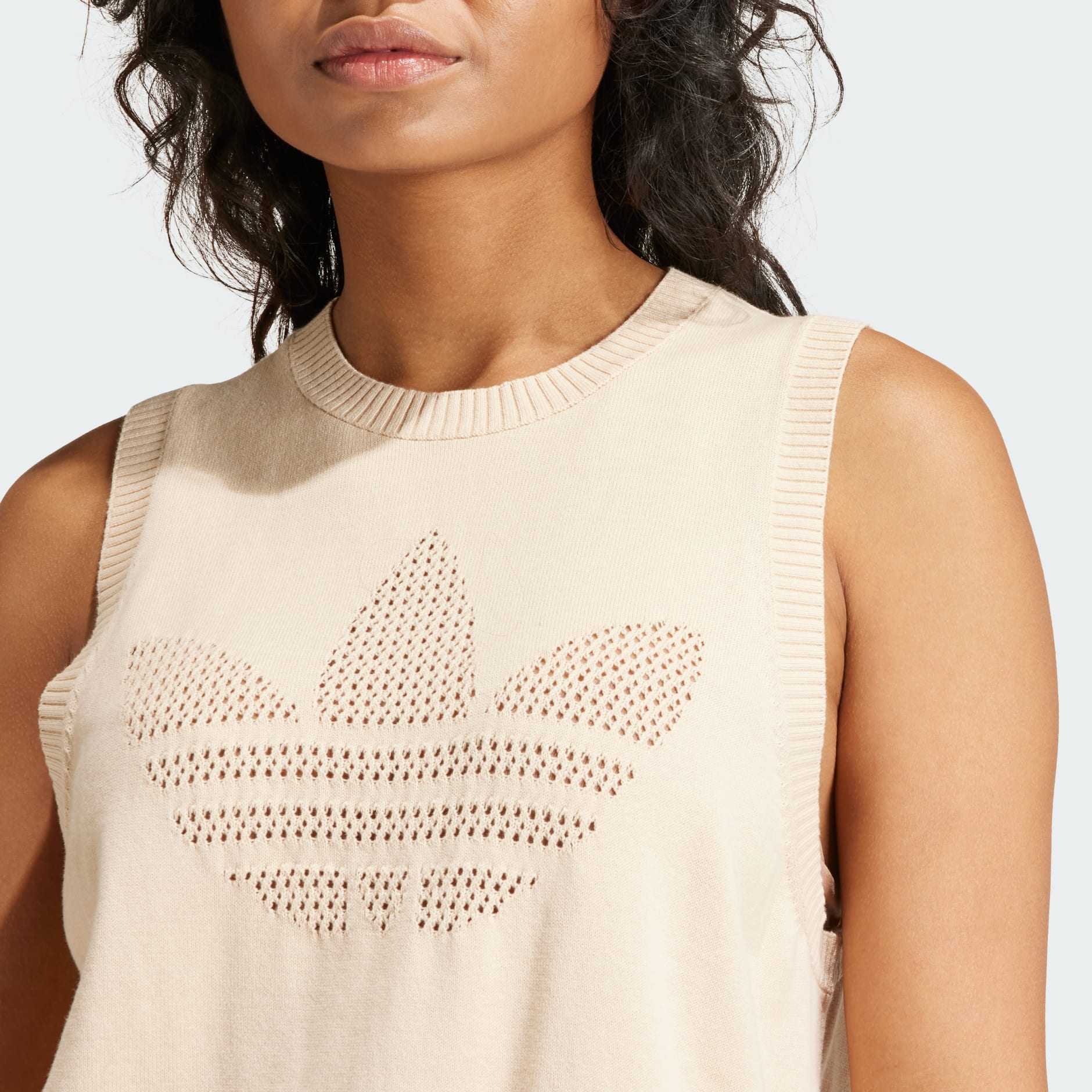 Fashion Premium Knitted Trefoil Vest