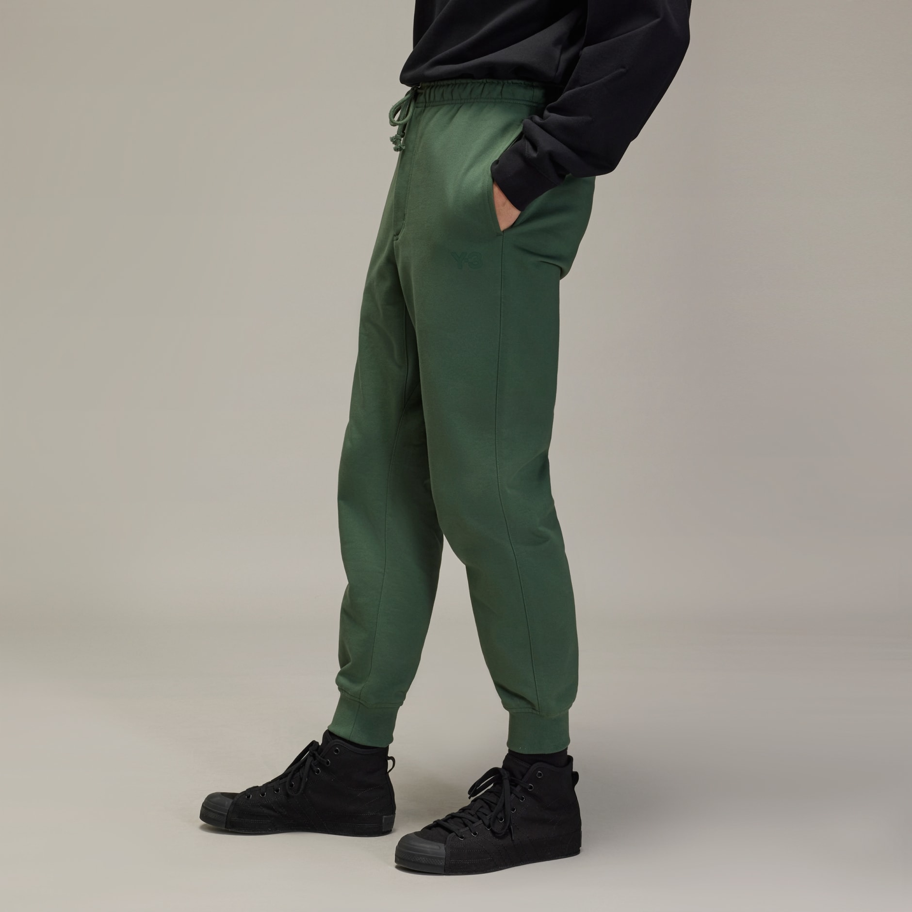 Y-3 Cuffed French Terry Pants