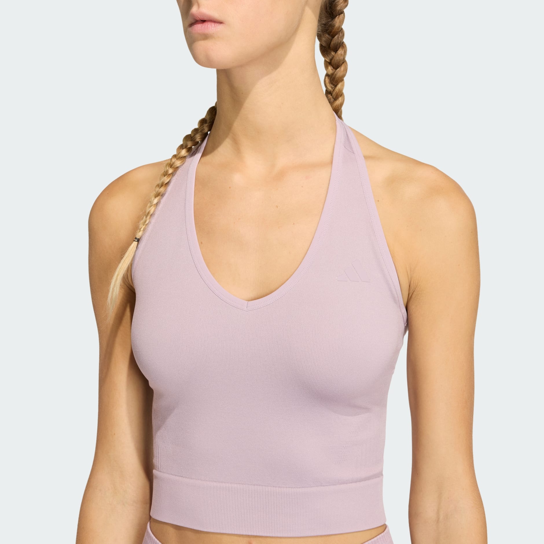 Tricou Workout Essentials Knit Halterneck