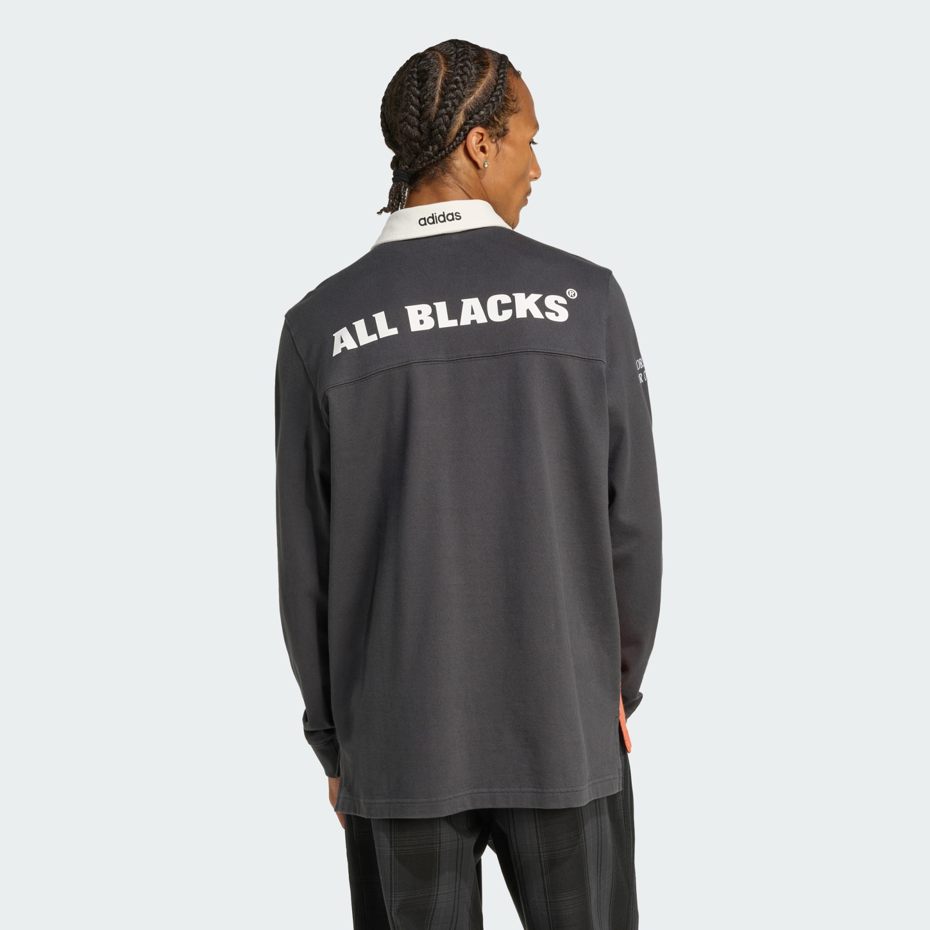 Tricou POLO DE RUGBY ADIDAS ORIGINALS & ALL BLACKS HERITAGE