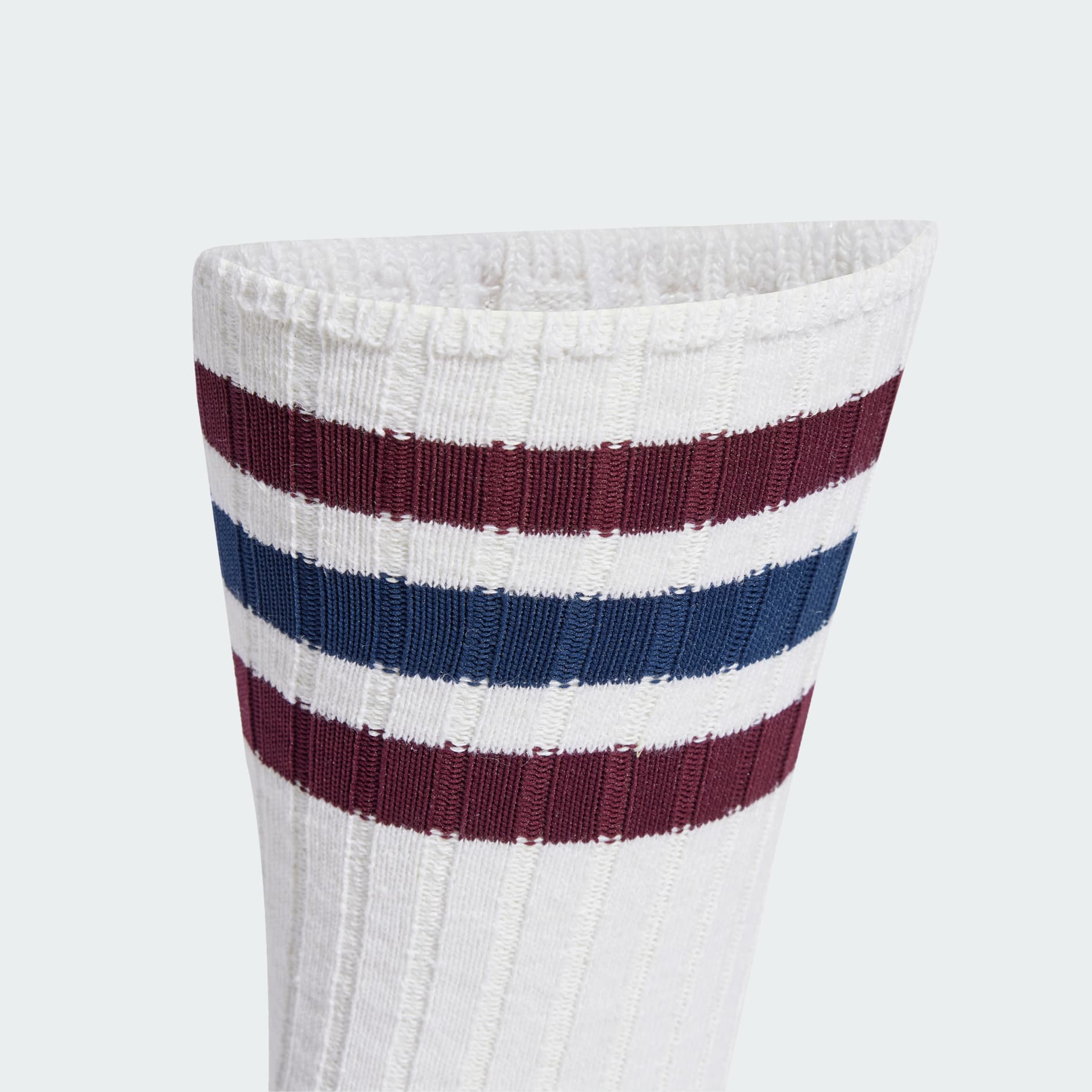 Ribbed Crew Socks 2 Pairs