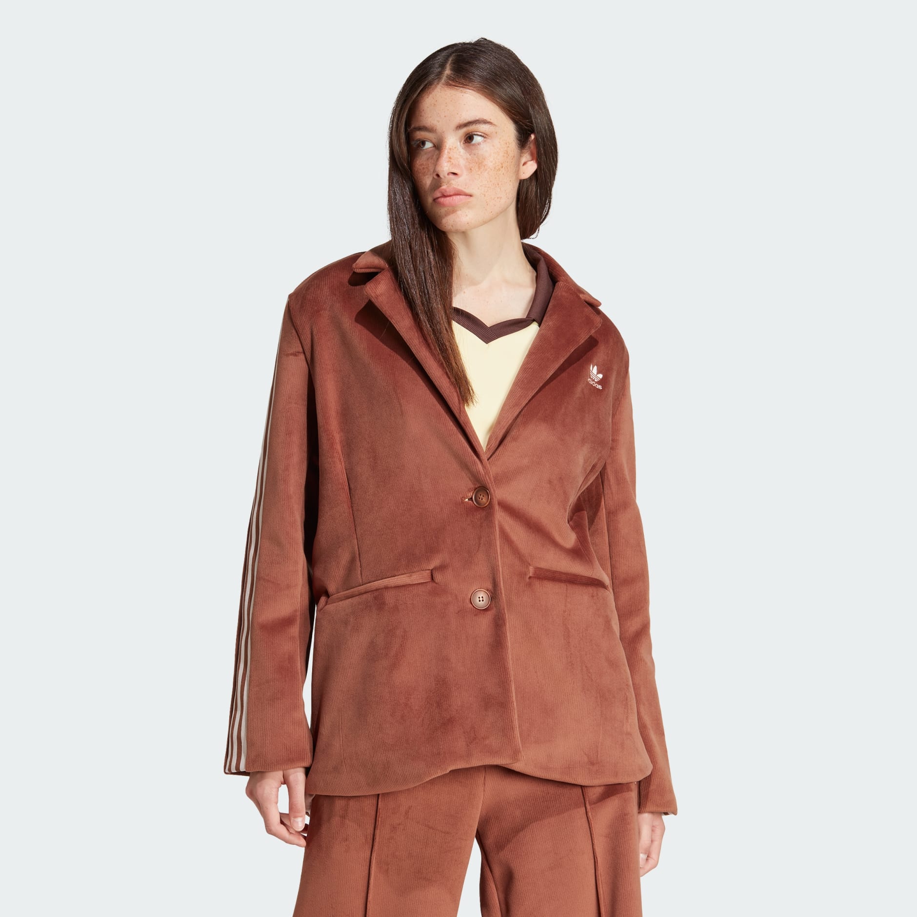 Premium Corded Velour Blazer