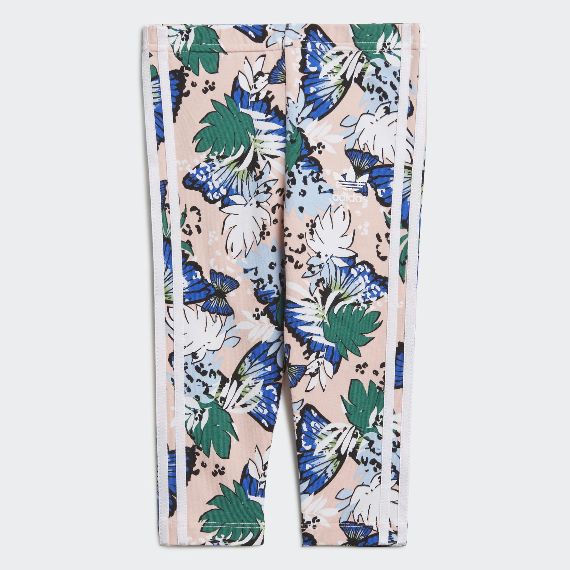 طقم فستان تيشيرت وبنطال ضيق HER Studio London Animal Flower Print