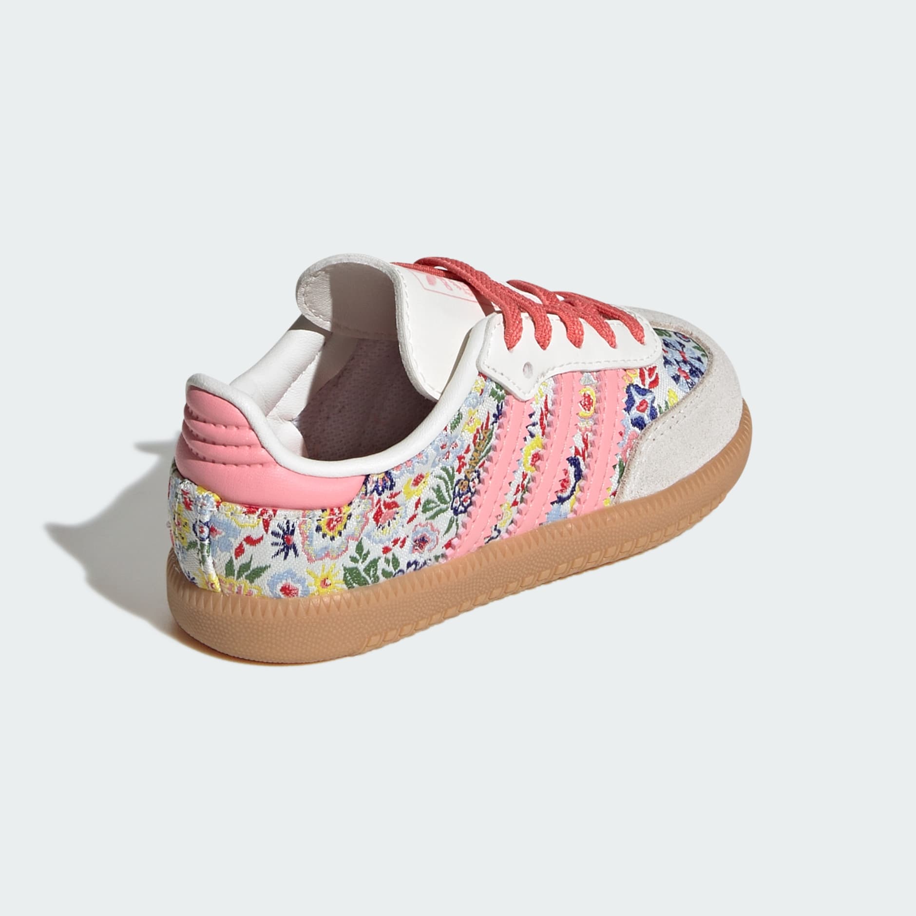 Pantofi sport Samba OG x Liberty London pentru copii, cu șireturi elastice