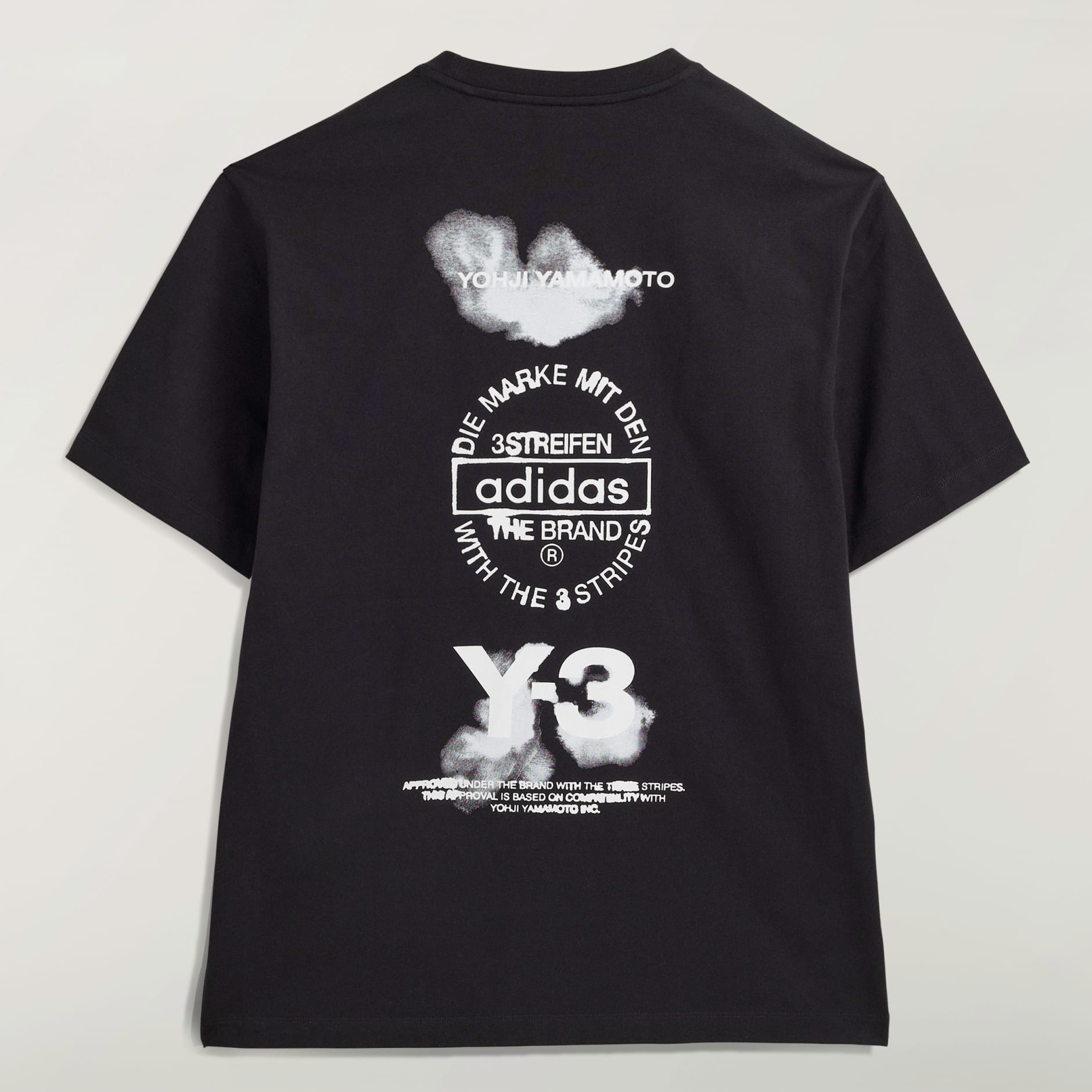 Tシャツ・カットソー ADIDAS Y 3 Y-3 GRAPHIC T-SHIRT Clothing - Y-3 Graphic Short Sleeve Tee - Black | adidas Qatar