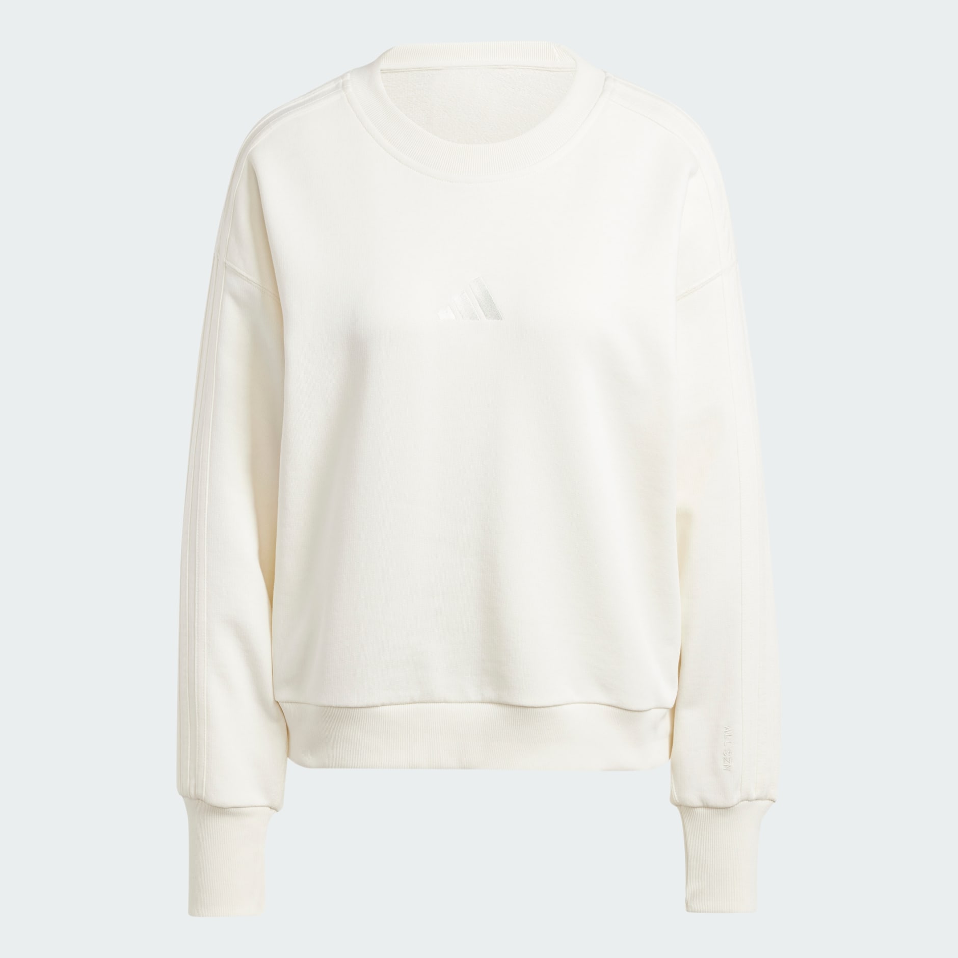 Adidas women's white sweatshirt online