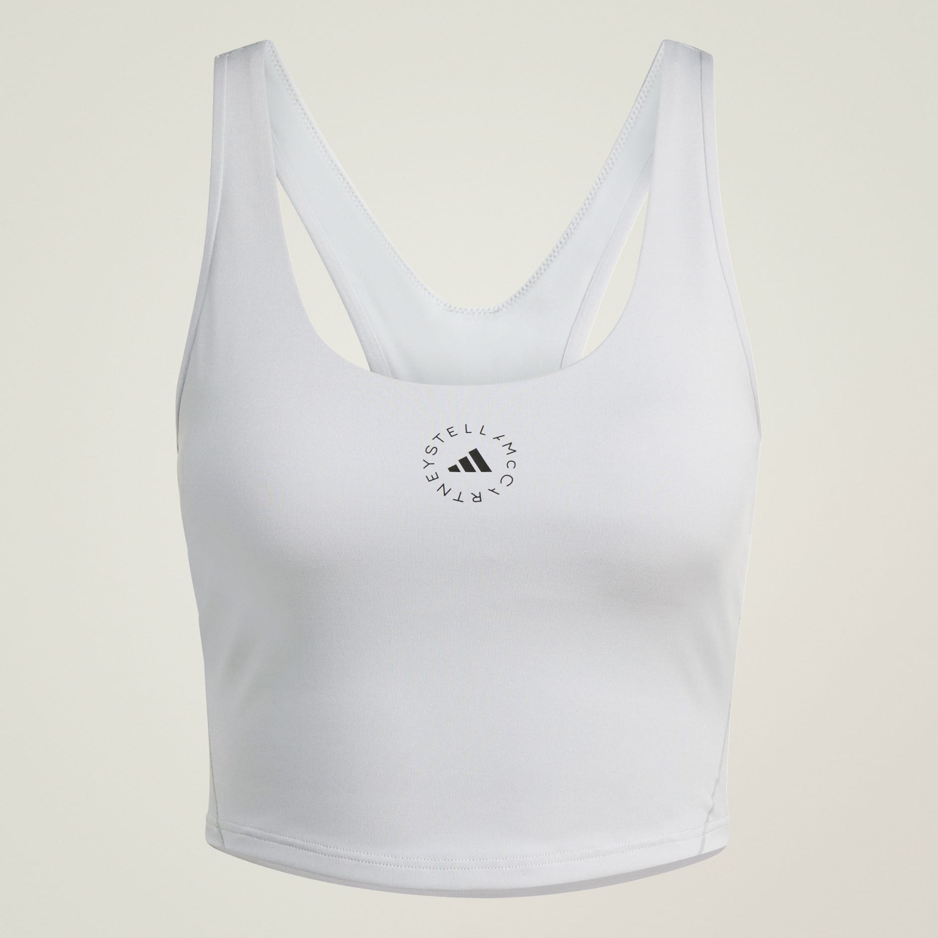 تيشيرت يوغا قصيرة من أديداس من Stella McCartney Yoga