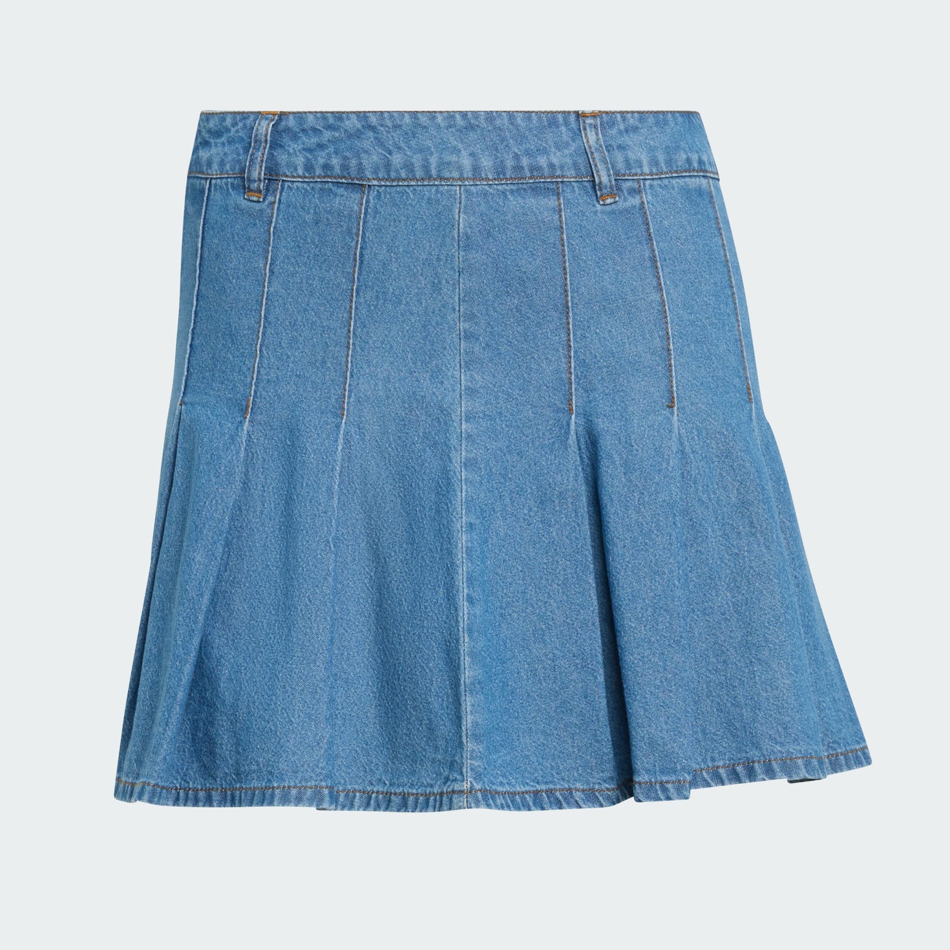 FUSTĂ PLISATĂ DIN DENIM