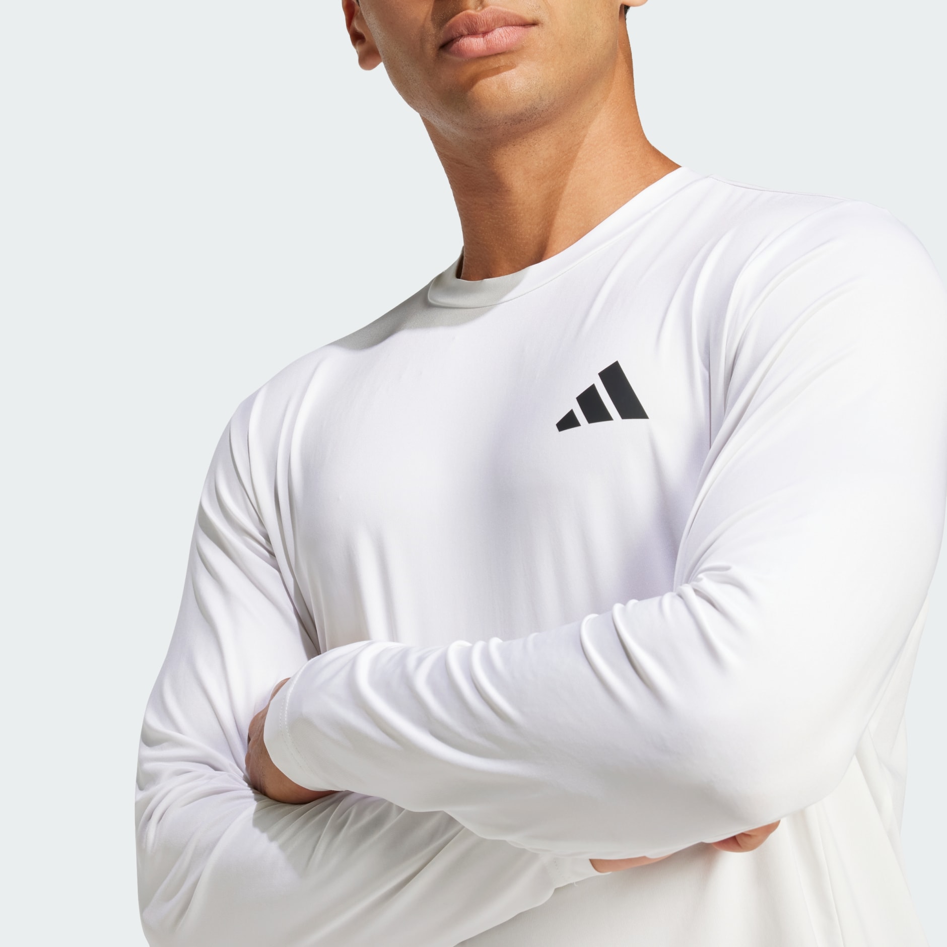 ◆adidas◆ Train Essentials Long Sleeve Base Layer Tee JC771 Adidas Train Essentials Long Sleeve Baselayer Long-Sleeve