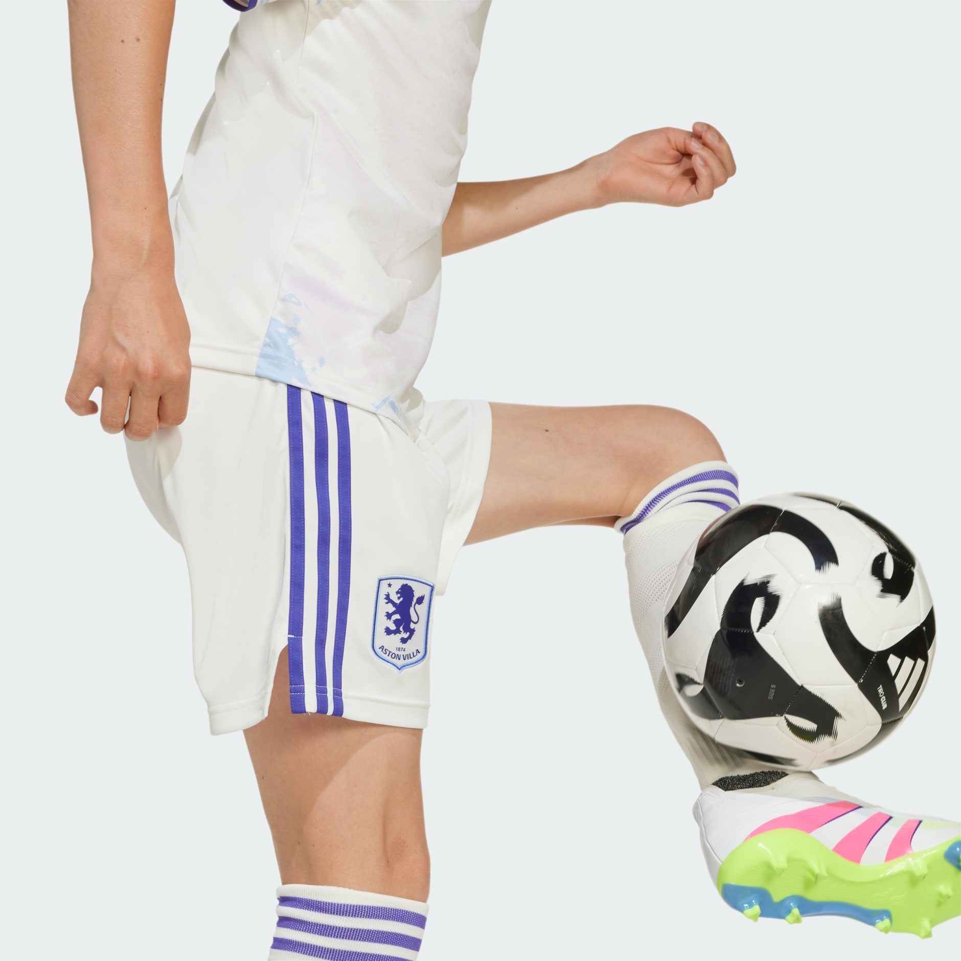 Pantaloni scurți Aston Villa FC 25/26, setul 3