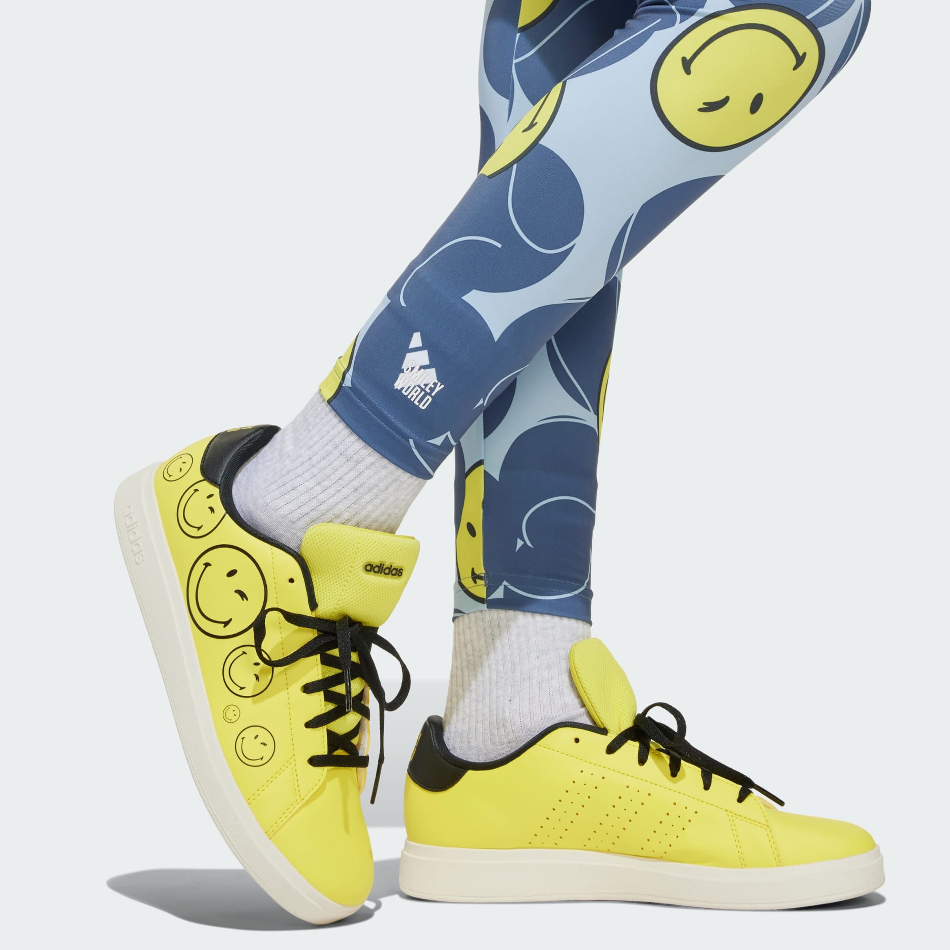 بنطال ضيّق للأطفال adidas x Smileyworld Training