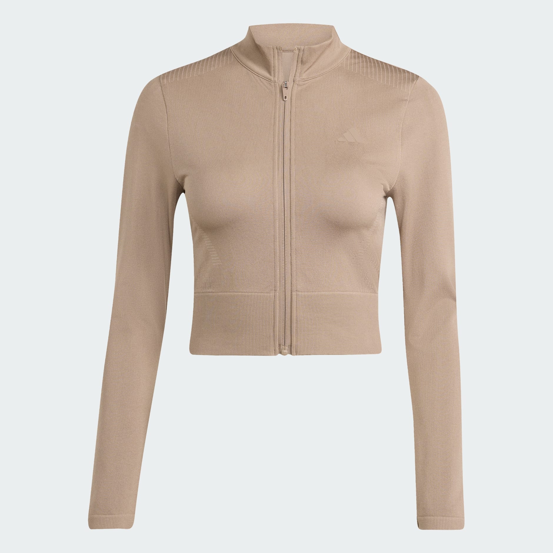Workout Essentials Full-Zip Knit Jacket
