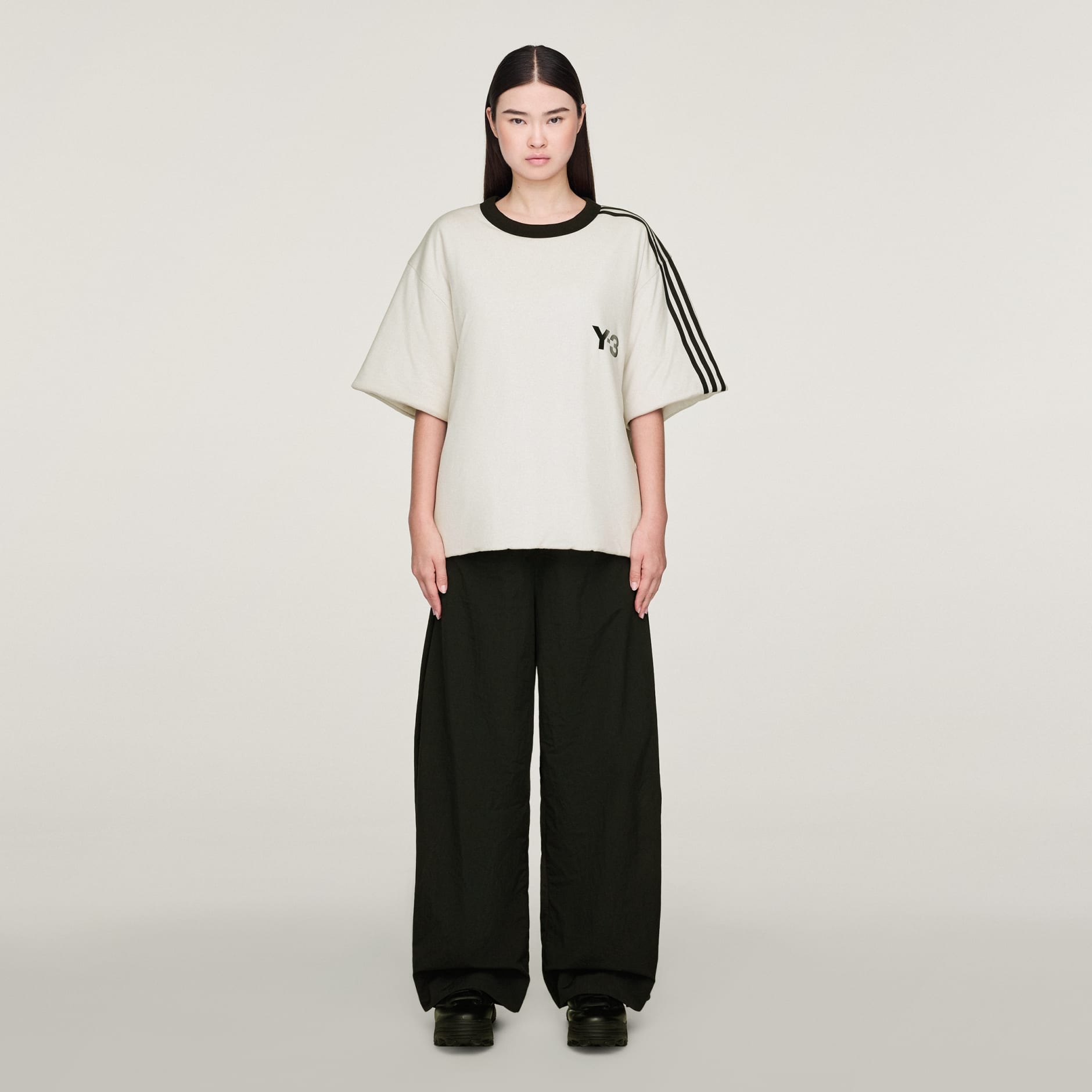 Y-3 Padded Short Sleeve Tee 3-Stripes
