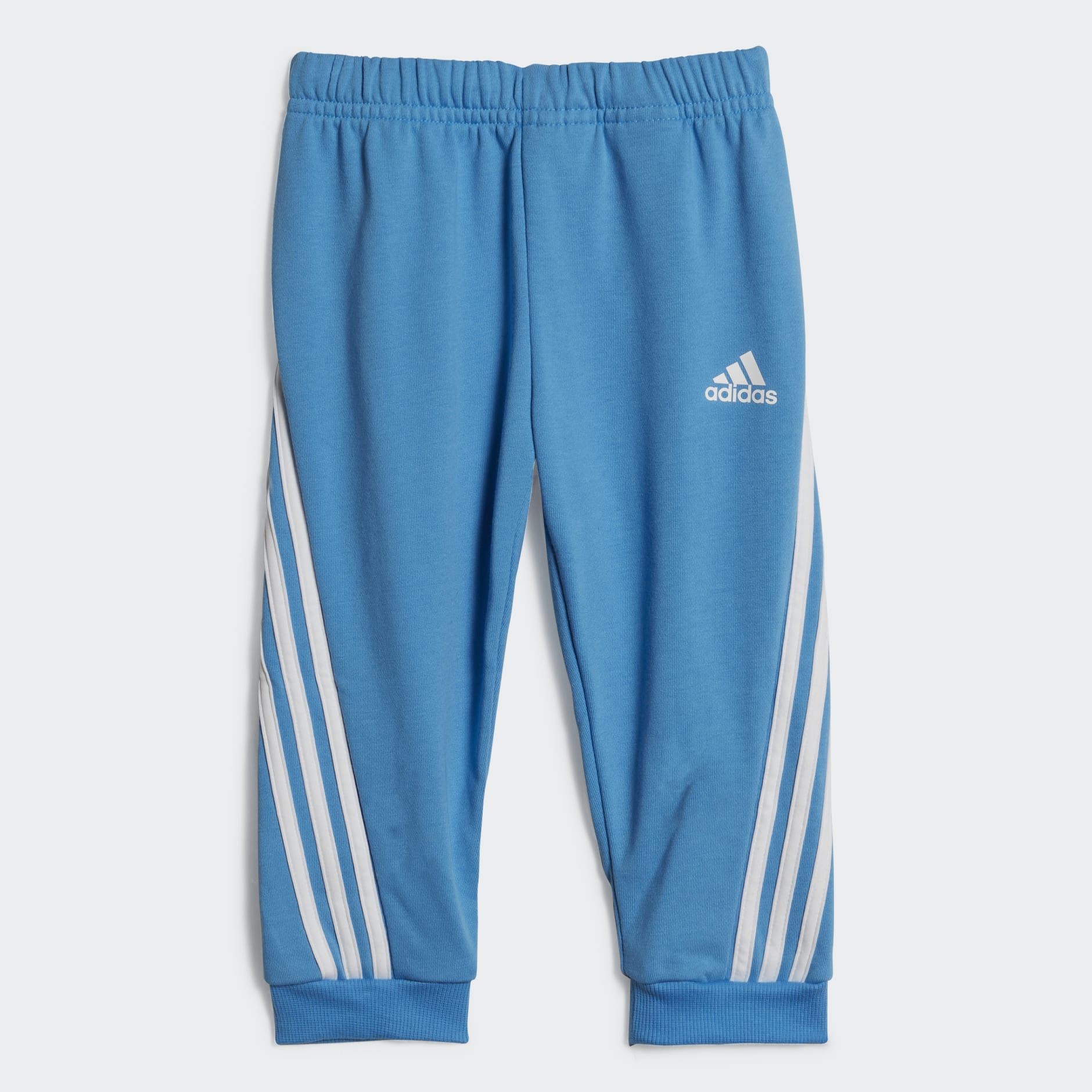 adidas Future Icons 3-Stripes Jogger Set - Blue | adidas UAE