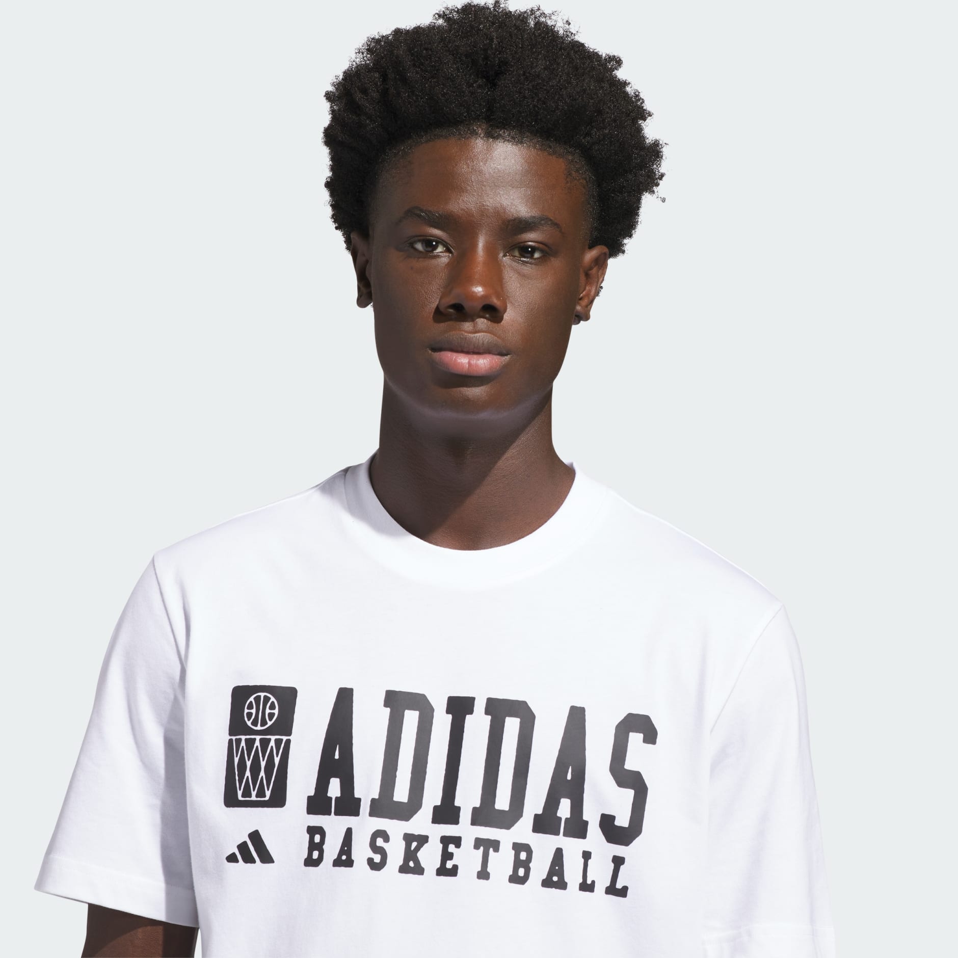 TRICOU CU GRAFICĂ ADIDAS BASKETBALL