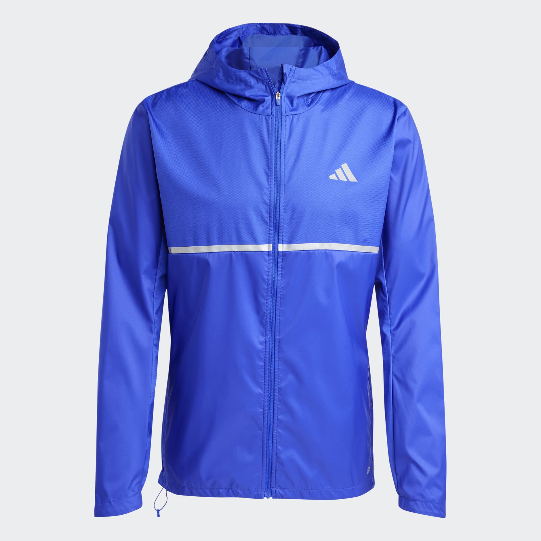 Clothing - Own the Run Jacket - Blue | adidas South Africa