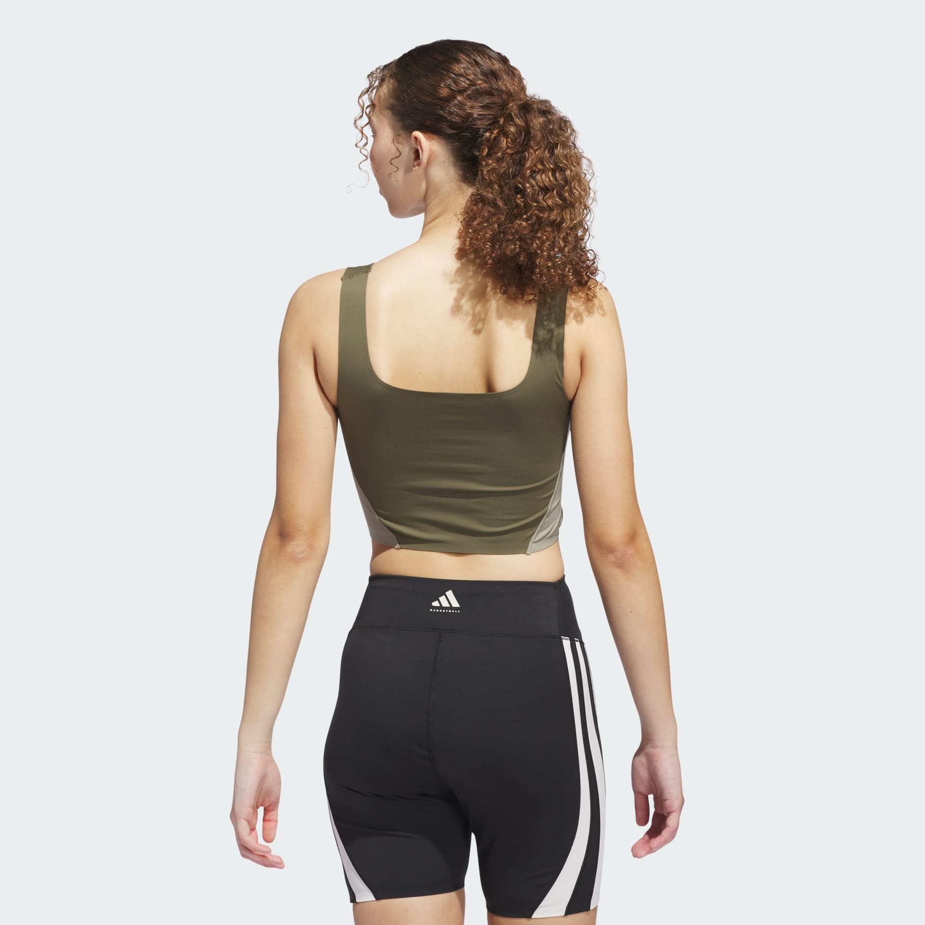 adidas Basketball Crop Tank Top