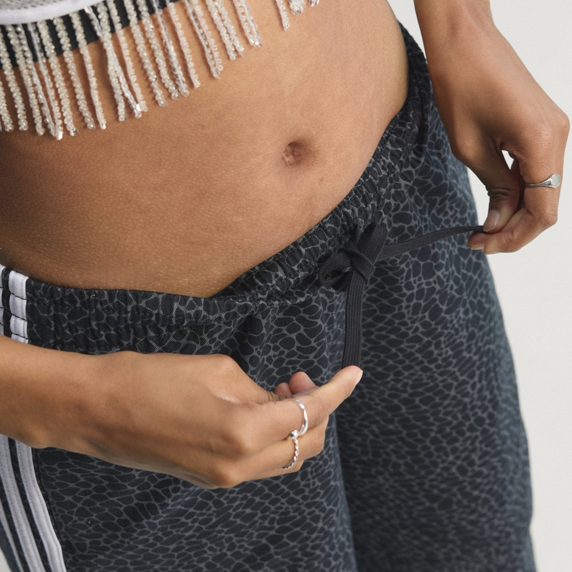 Firebird Oversized AOP Denim Pants