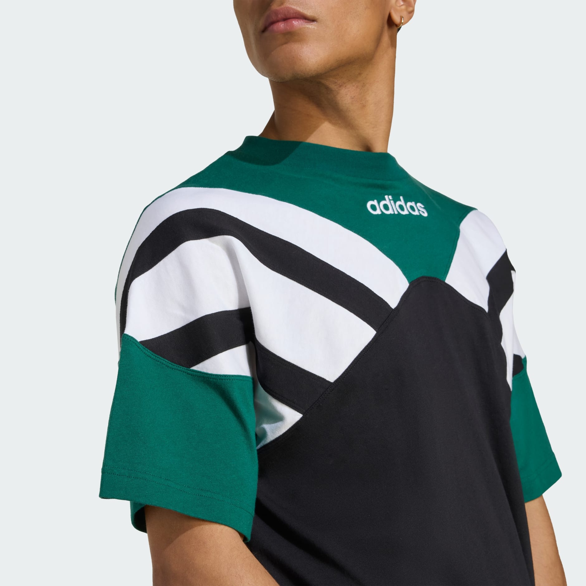 adidas Archive Cutline Tee Black adidas UAE
