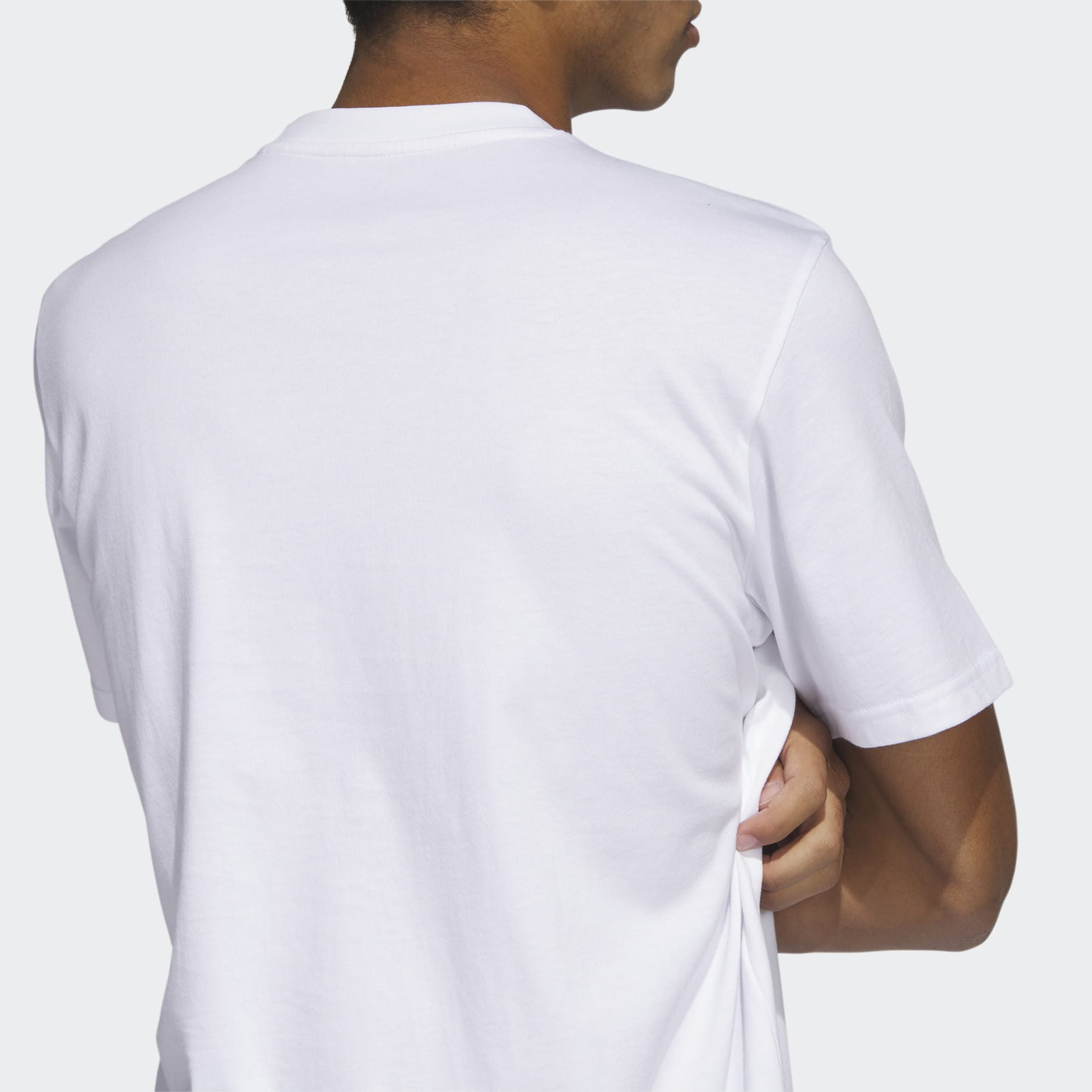 Two-Tone Stencil Short Sleeve Graphic Tee