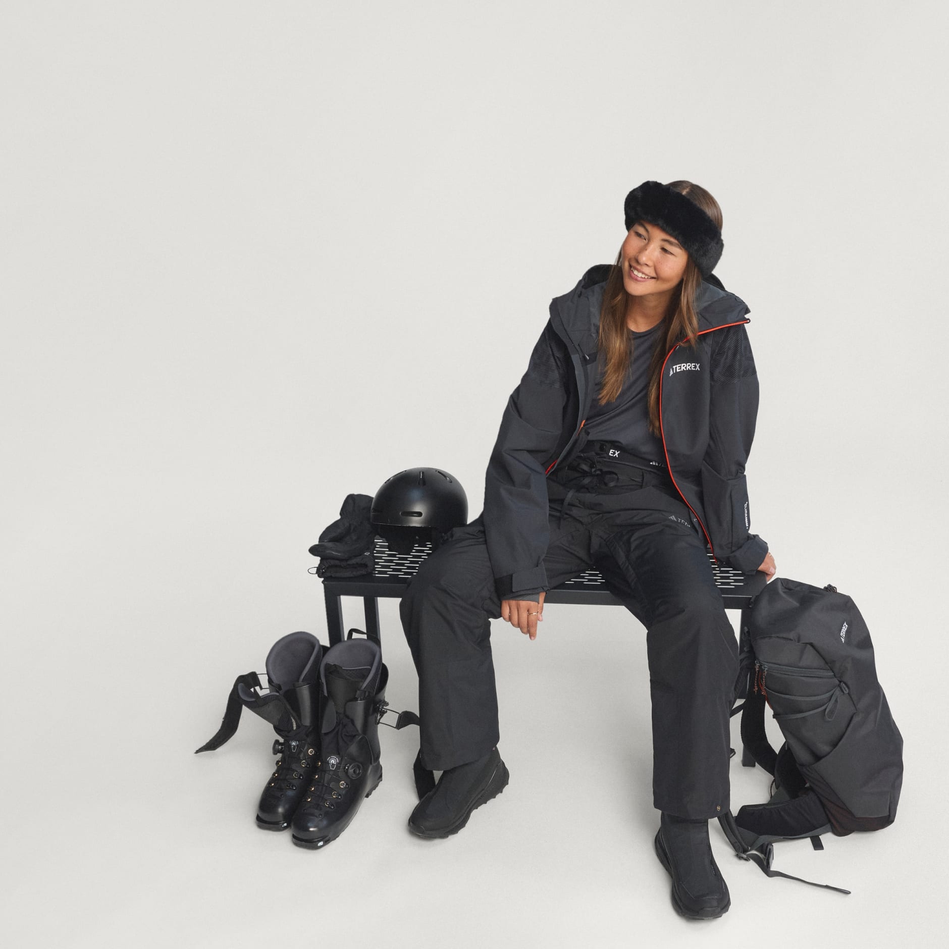 Jachetă Terrex Xperior Hybrid PRIMEKNIT CLIMAPROOF+