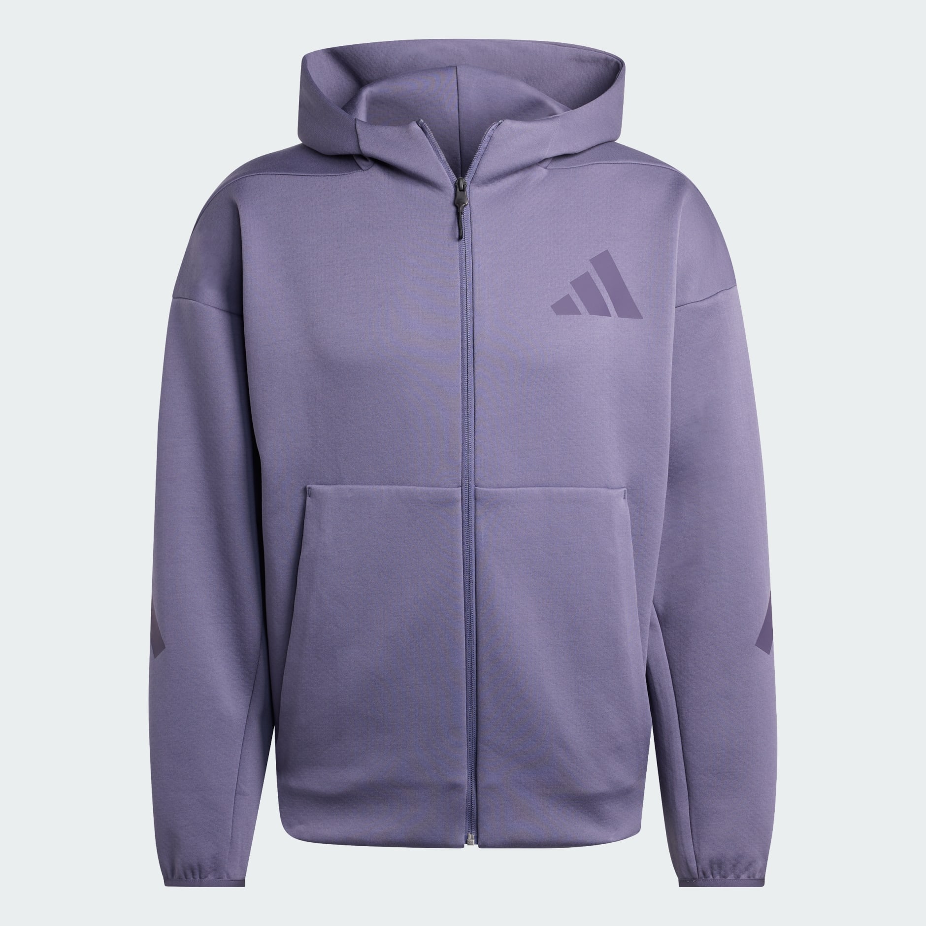 DIESEL パープル フード付きジャケット Clothing - Z.N.E. Full-Zip Hooded Track Jacket - Purple | adidas Oman