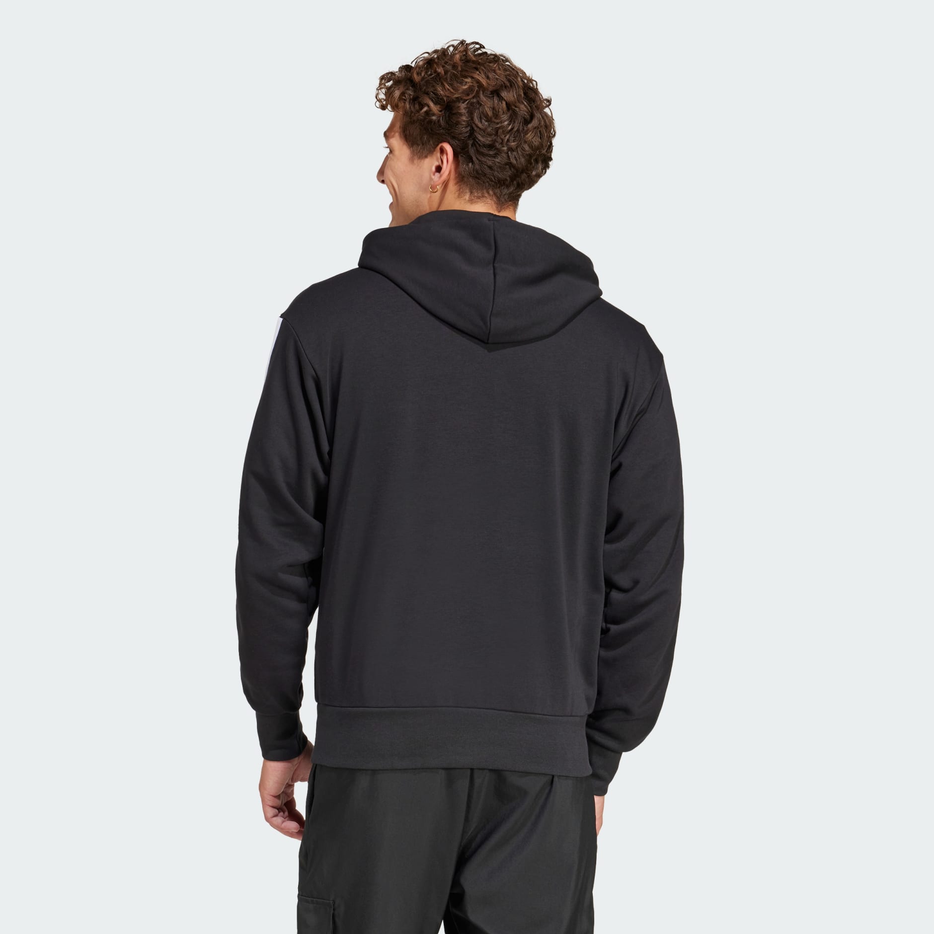 Essentials 3-Stripes French Terry Hoodie