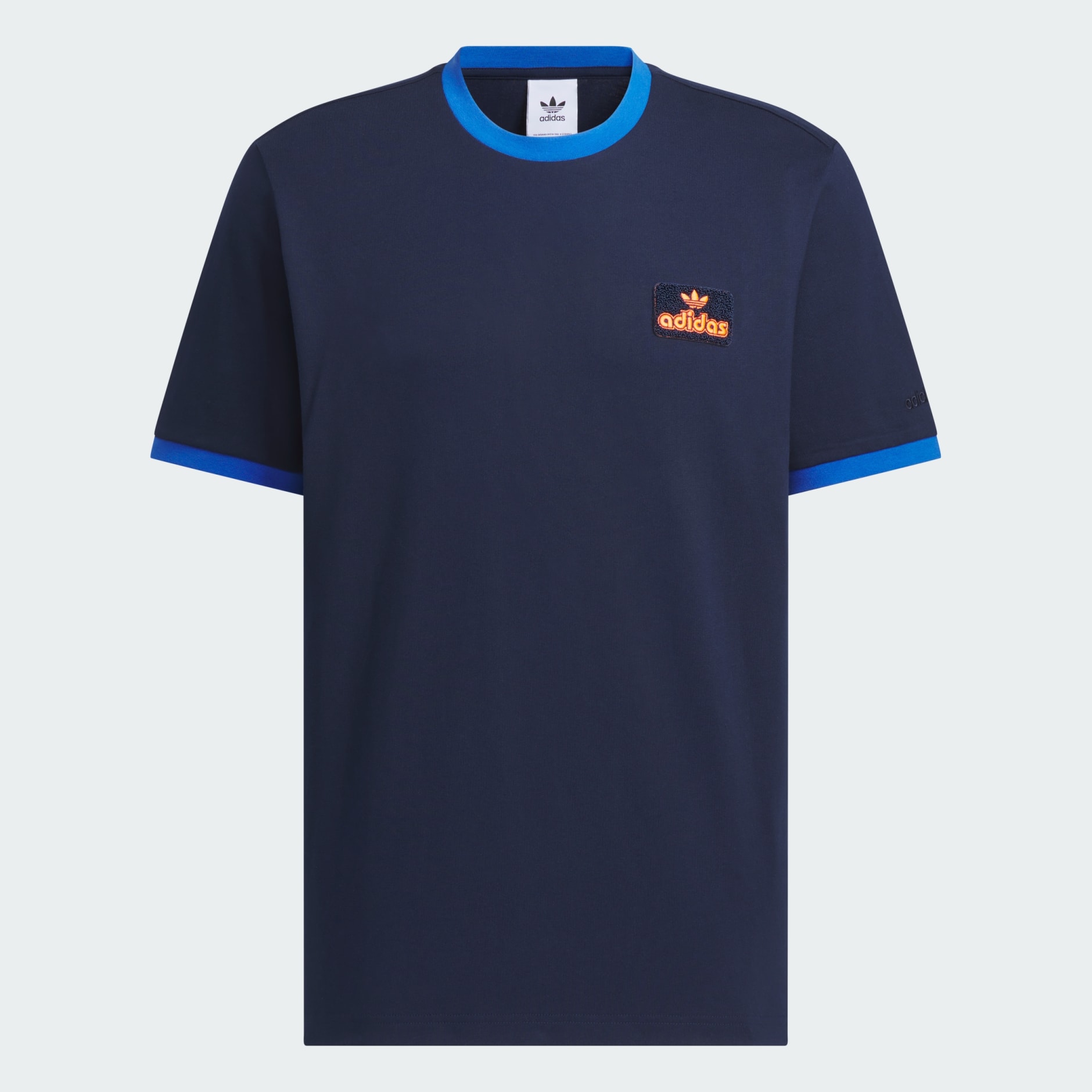 CONTRAST TEE - Blue | adidas Hong Kong