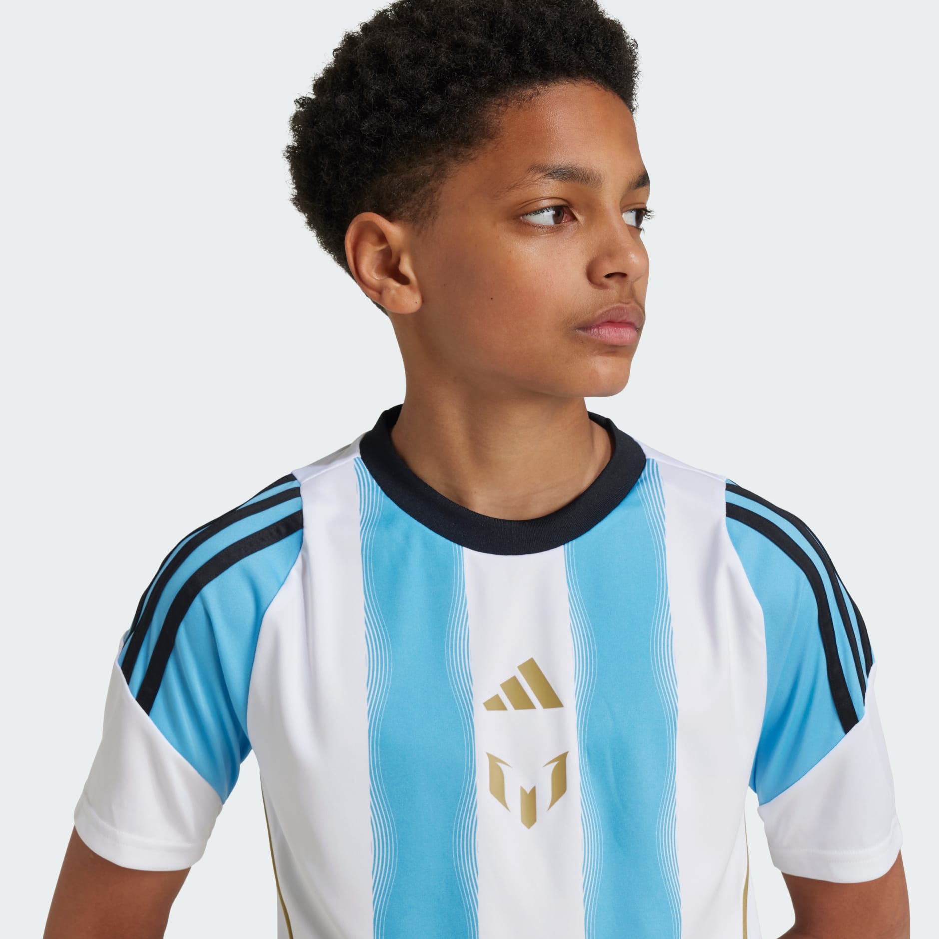 Kids Clothing Messi Training Jersey Kids White adidas Bahrain