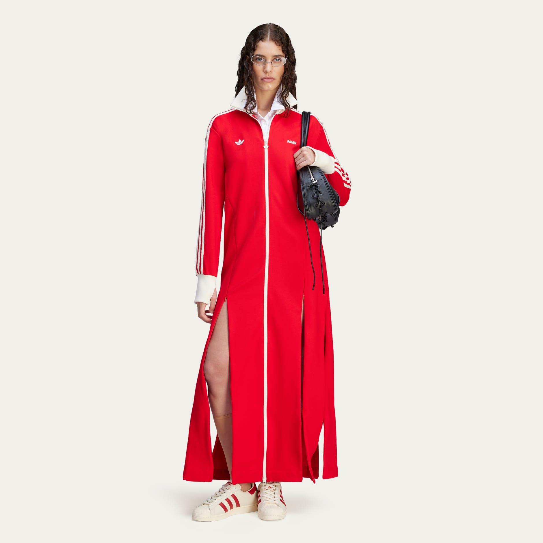 【汚れありのため値下】AVAVAV adidas Track Robe 汚れありのため値下】AVAVAV adidas Track Robe