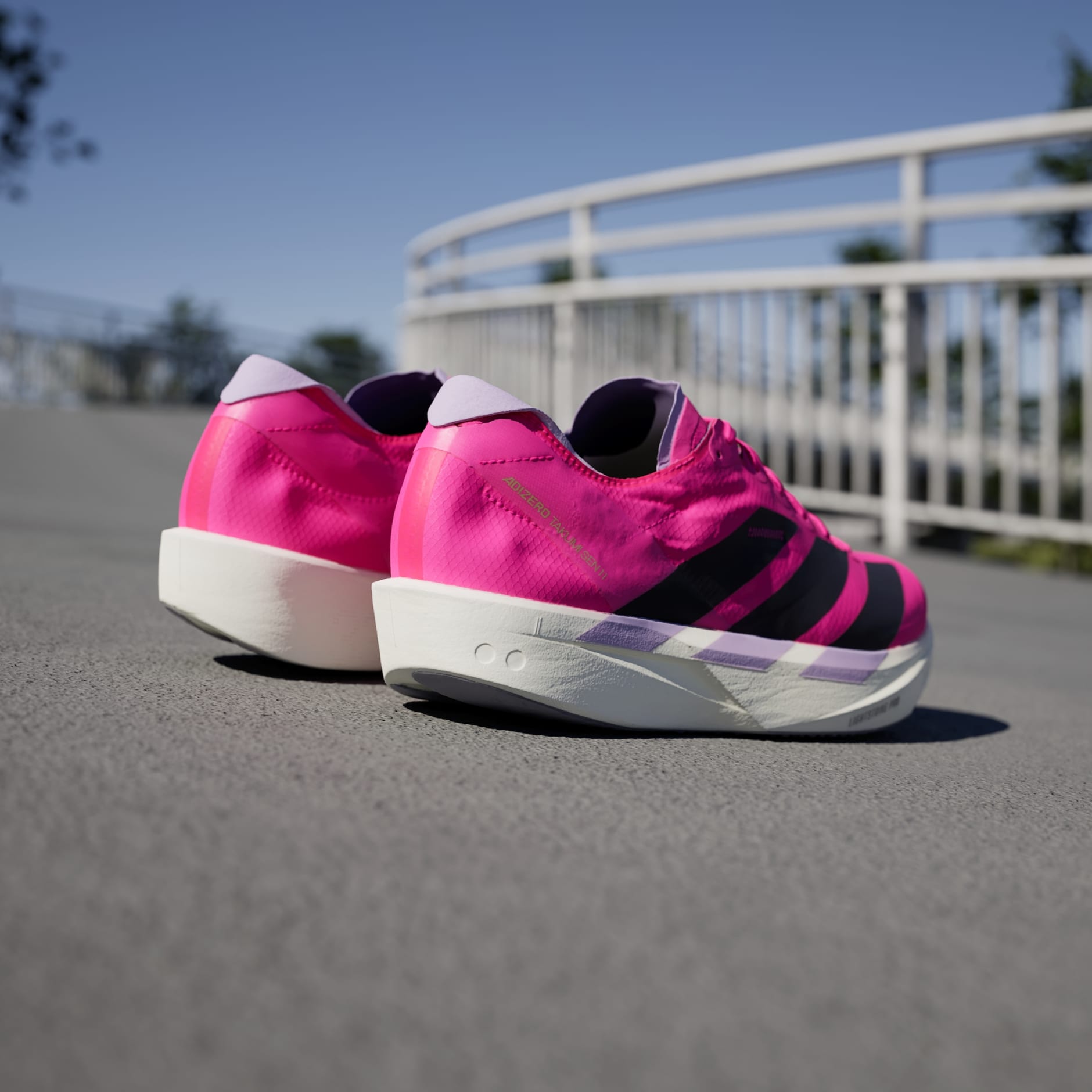 あみ adidas Adizero Takumi Sen 11 Shoes - Pink | adidas UAE