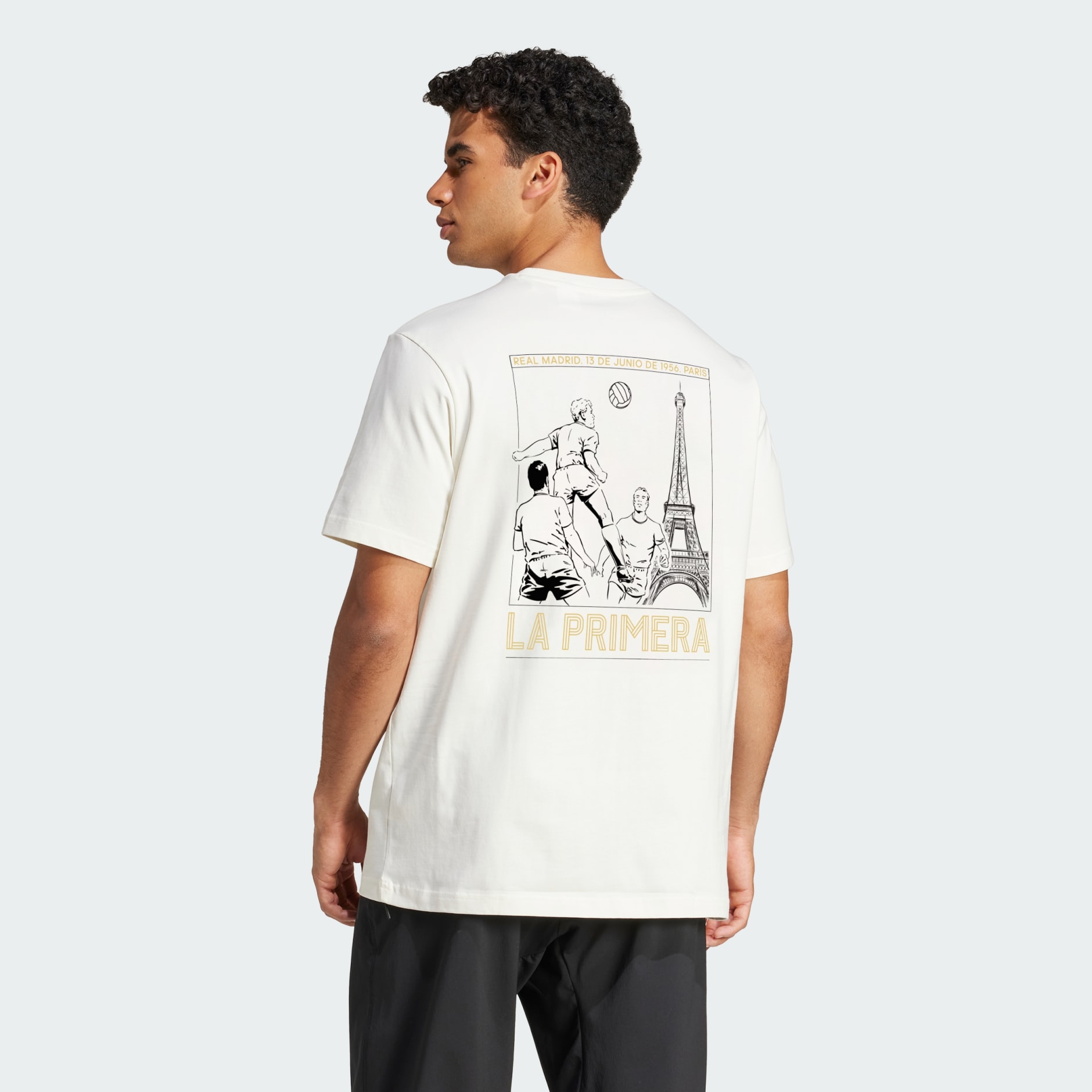 Clothing - Real Madrid Heavy Cotton Tee - White | adidas Israel