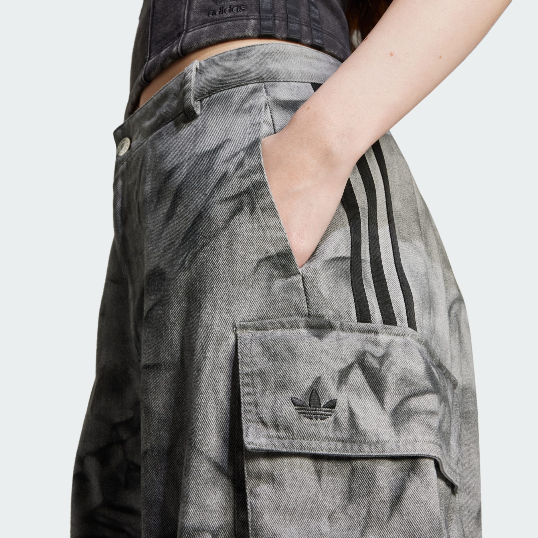 Premium XXL Cargo Pants - Grey | adidas Hong Kong